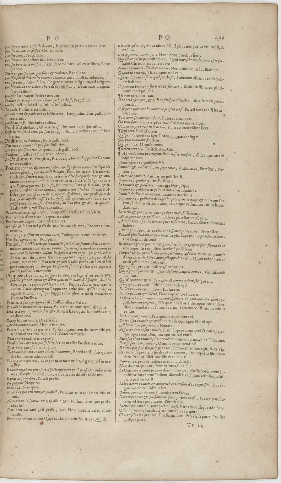 1606 - David Douceur - Trésor de la langue française - BnF