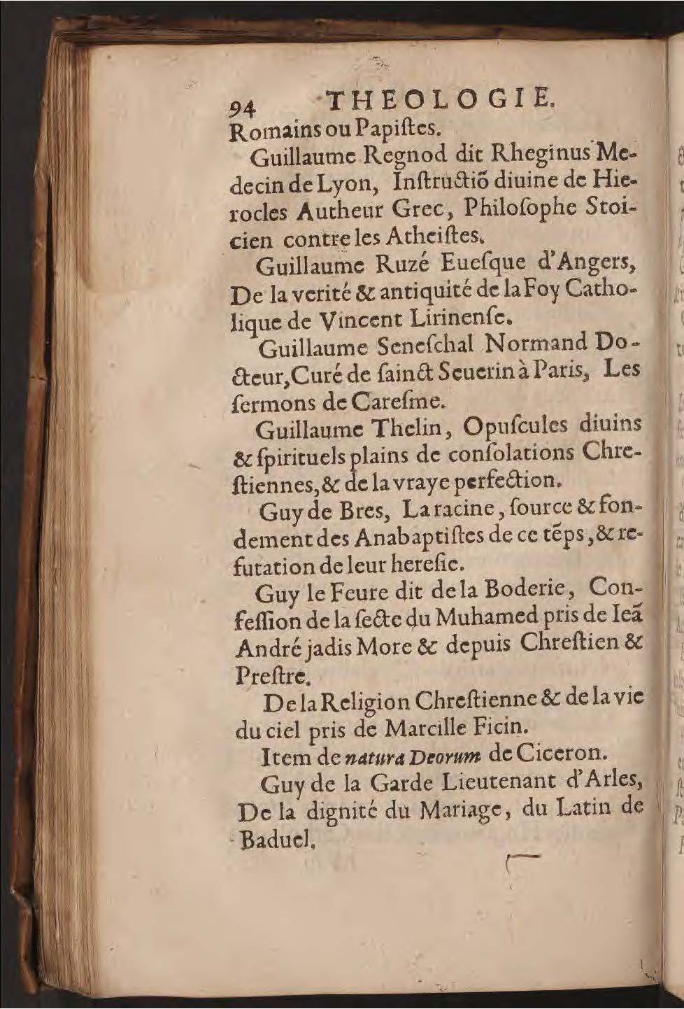 1602 - François Jacquin - Trésor des bons esprits français - BnF Arsenal
