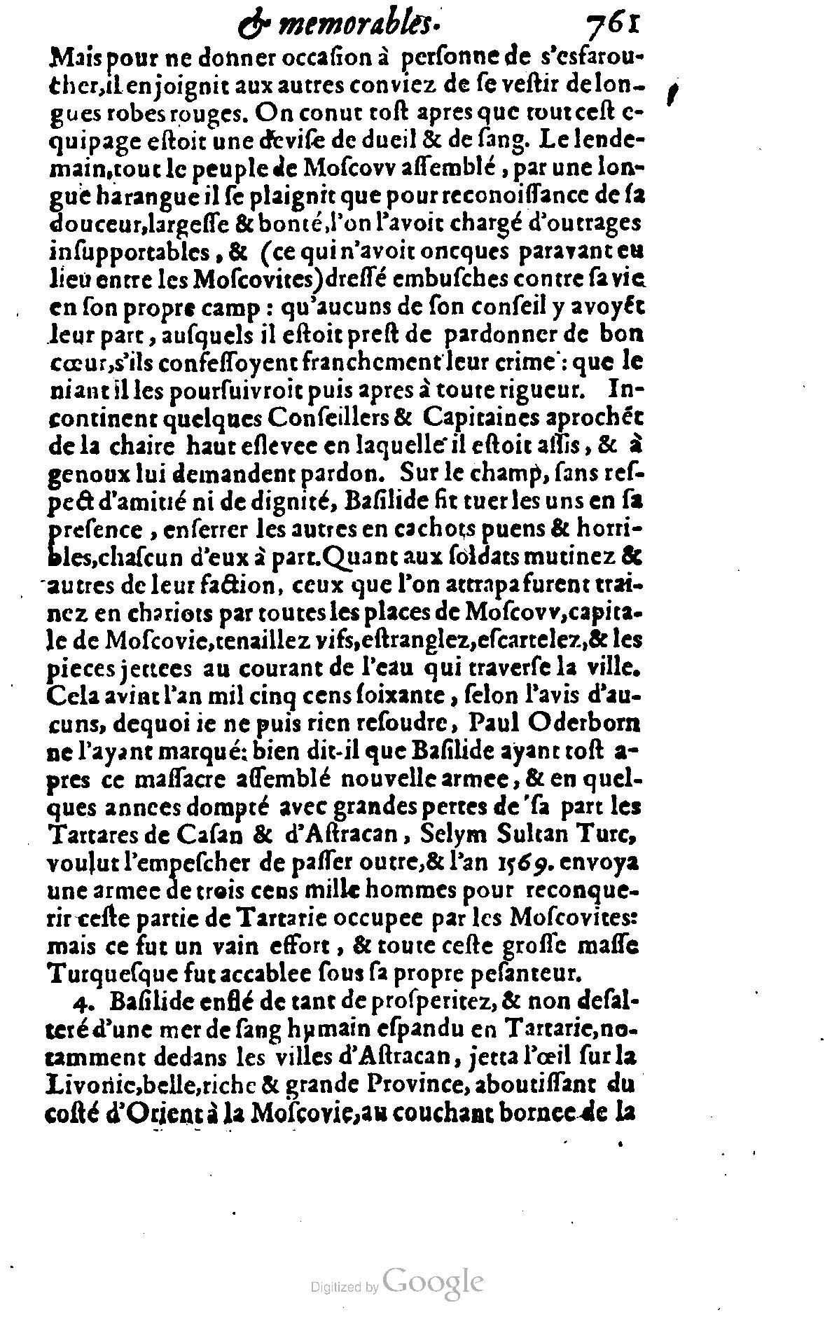 1628 - Jacques Crespin - Trésor d’histoires admirables et mémorables - BSB Munich