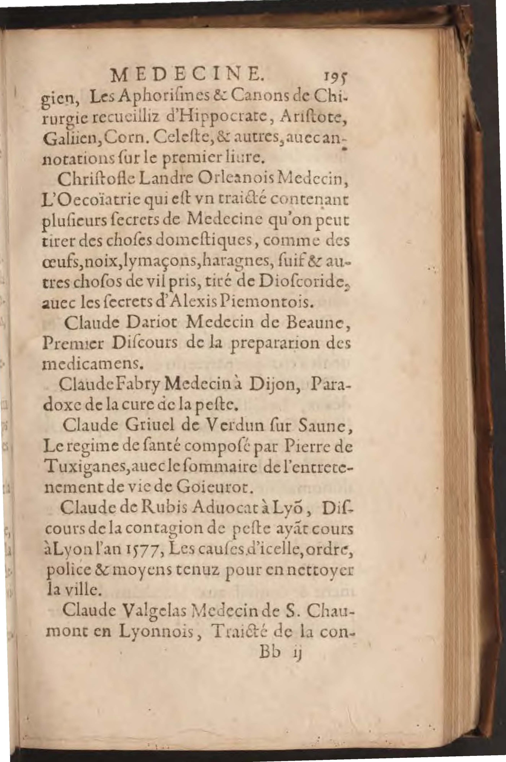1602 - François Jacquin - Trésor des bons esprits français - BnF Arsenal