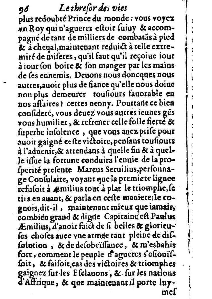 1611 - Pierre Rigaud - Trésor des vies de Plutarque - BM Lyon
