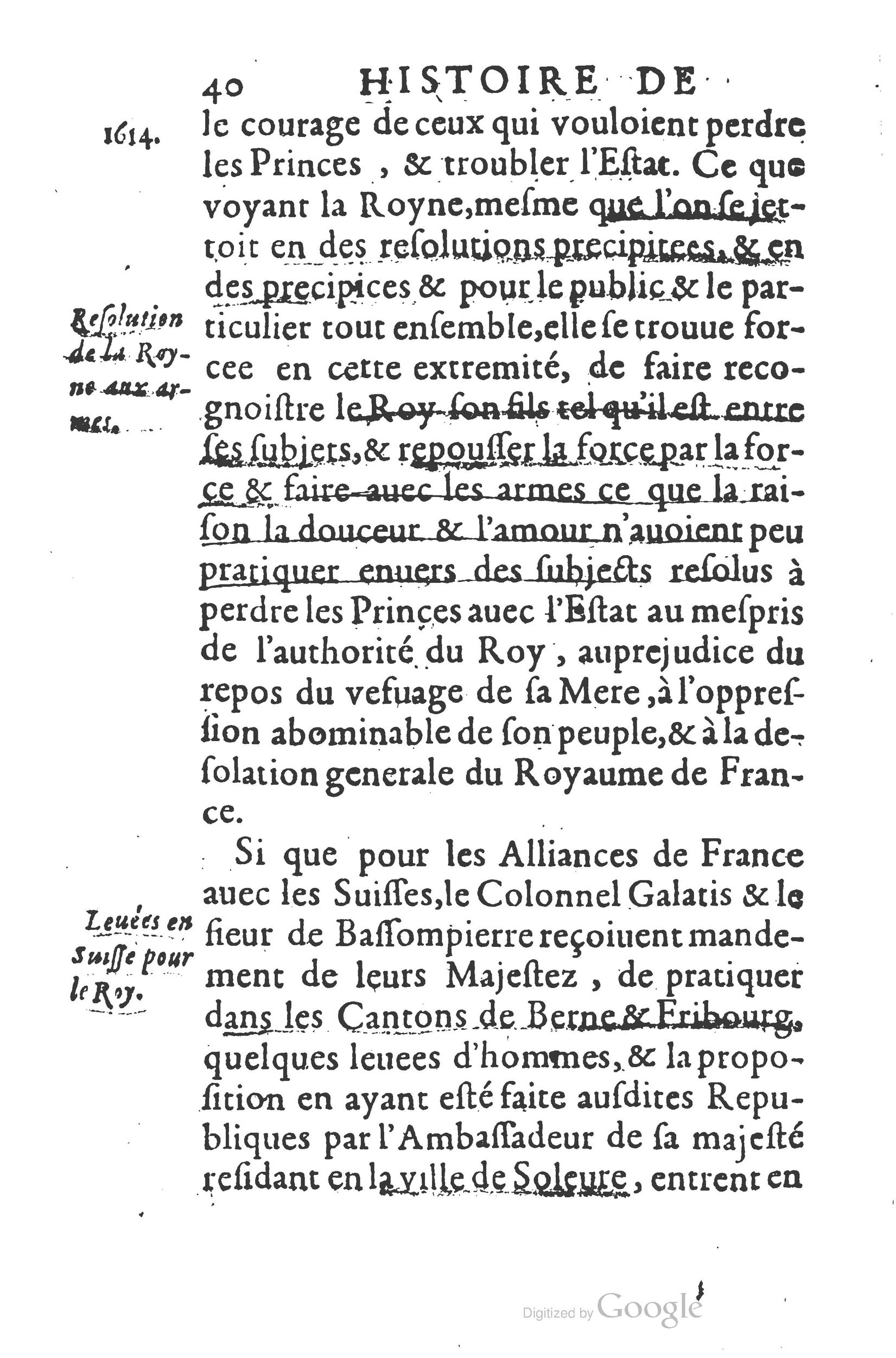 1626 - Joseph Bouillerot - Trésor de l’histoire générale de notre temps - BSB Munich
