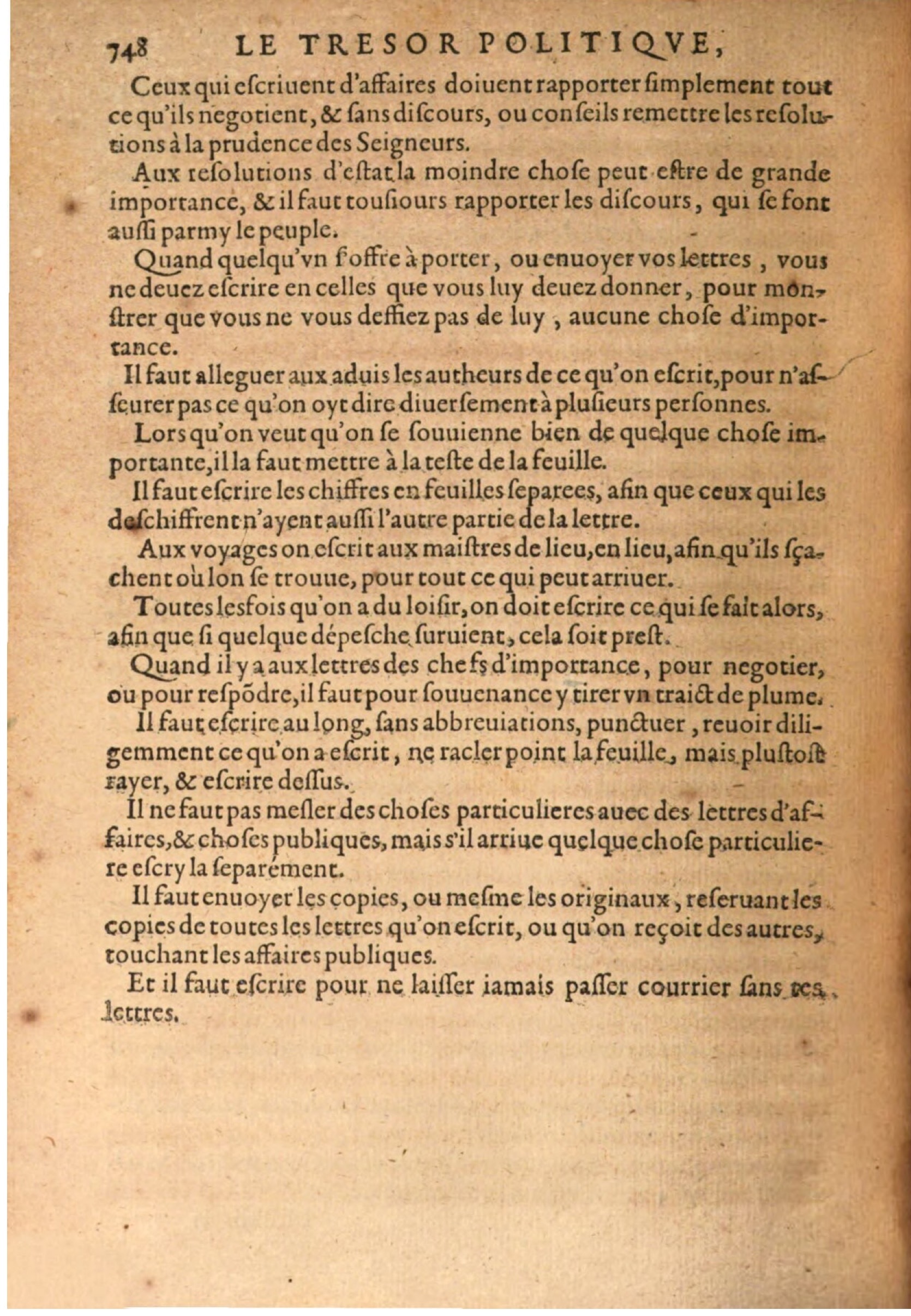 1608 - Pierre Chevalier - Trésor politique - BSB Munich