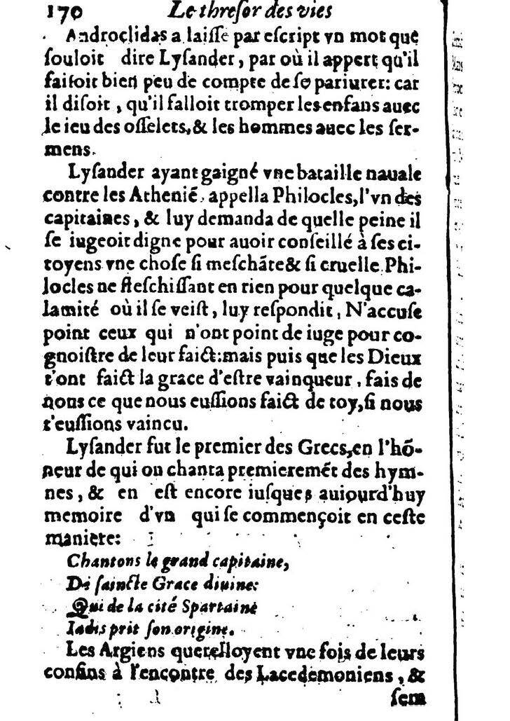 1611 - Pierre Rigaud - Trésor des vies de Plutarque - BM Lyon