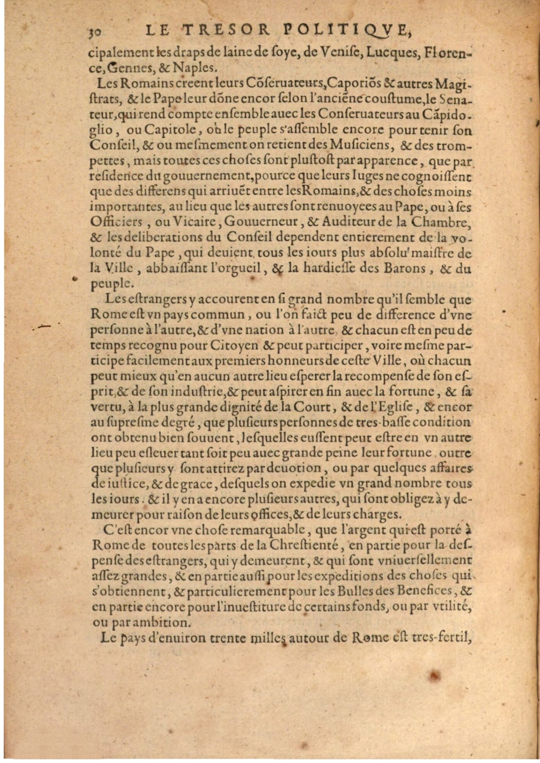 1608 - Nicolas Du Fossé - Trésor politique - BSB Munich