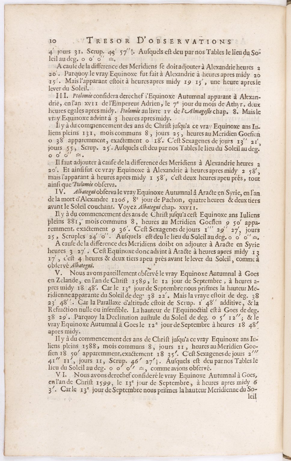 1634 - Zacharie Roman - Les Tables perpétuelles - BnF Arsenal