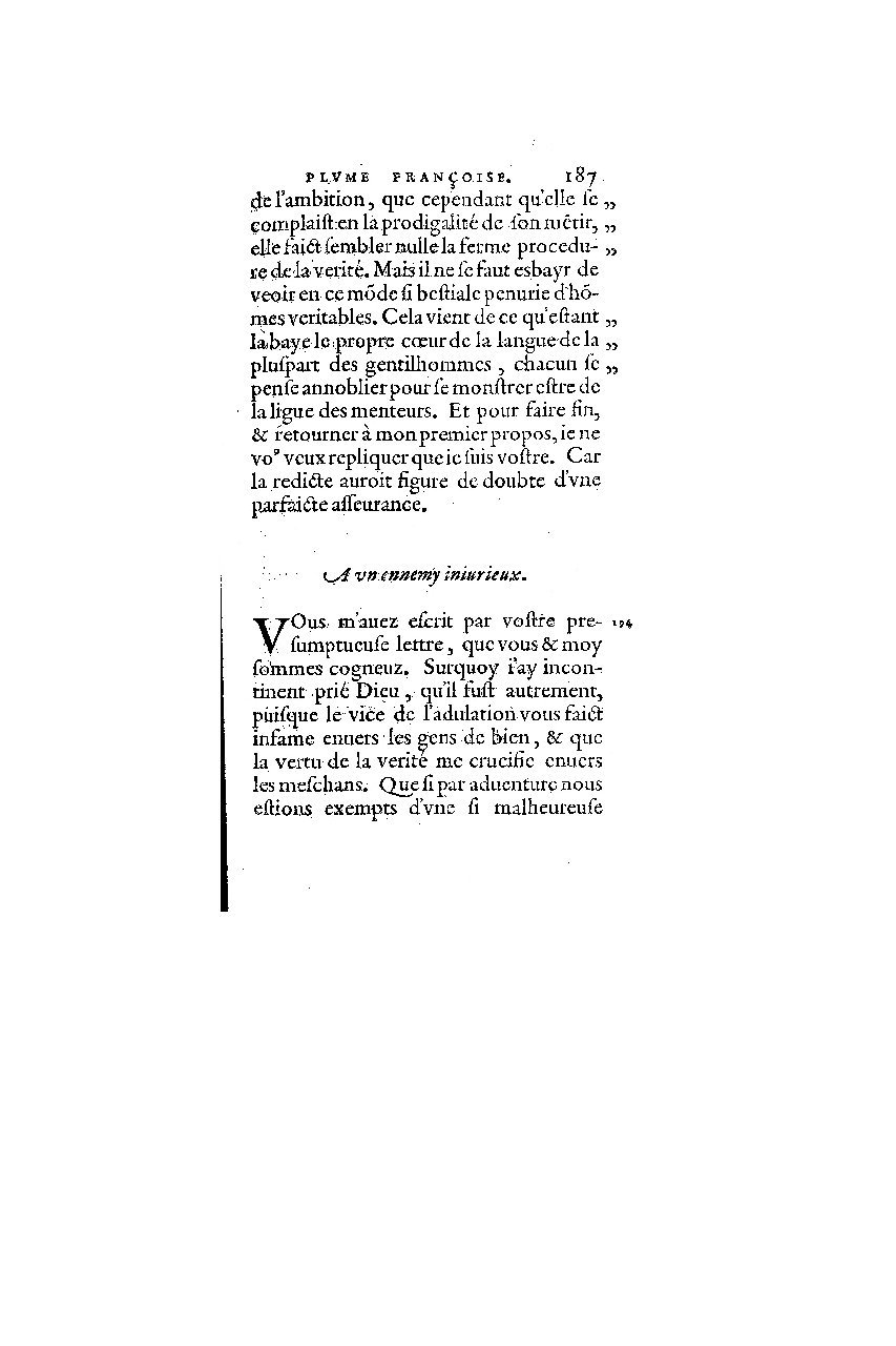 1572 - Nicolas Du Chemin - Finances et Trésor de la plume française - BM Lyon