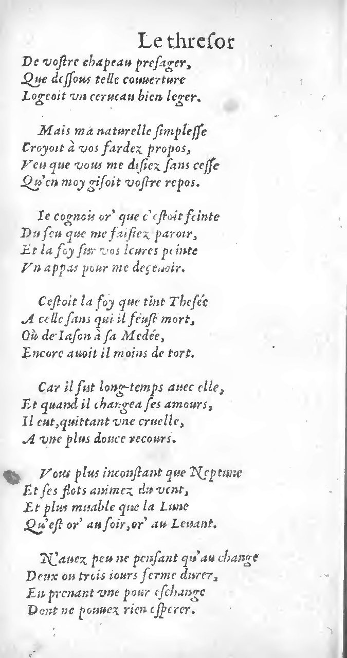 1597 - Thomas Daré - Trésor d’amour - Toronto