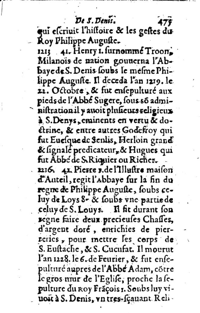 1636 - Jean Billaine - Trésor sacré ou inventaire des saintes reliques - British Library