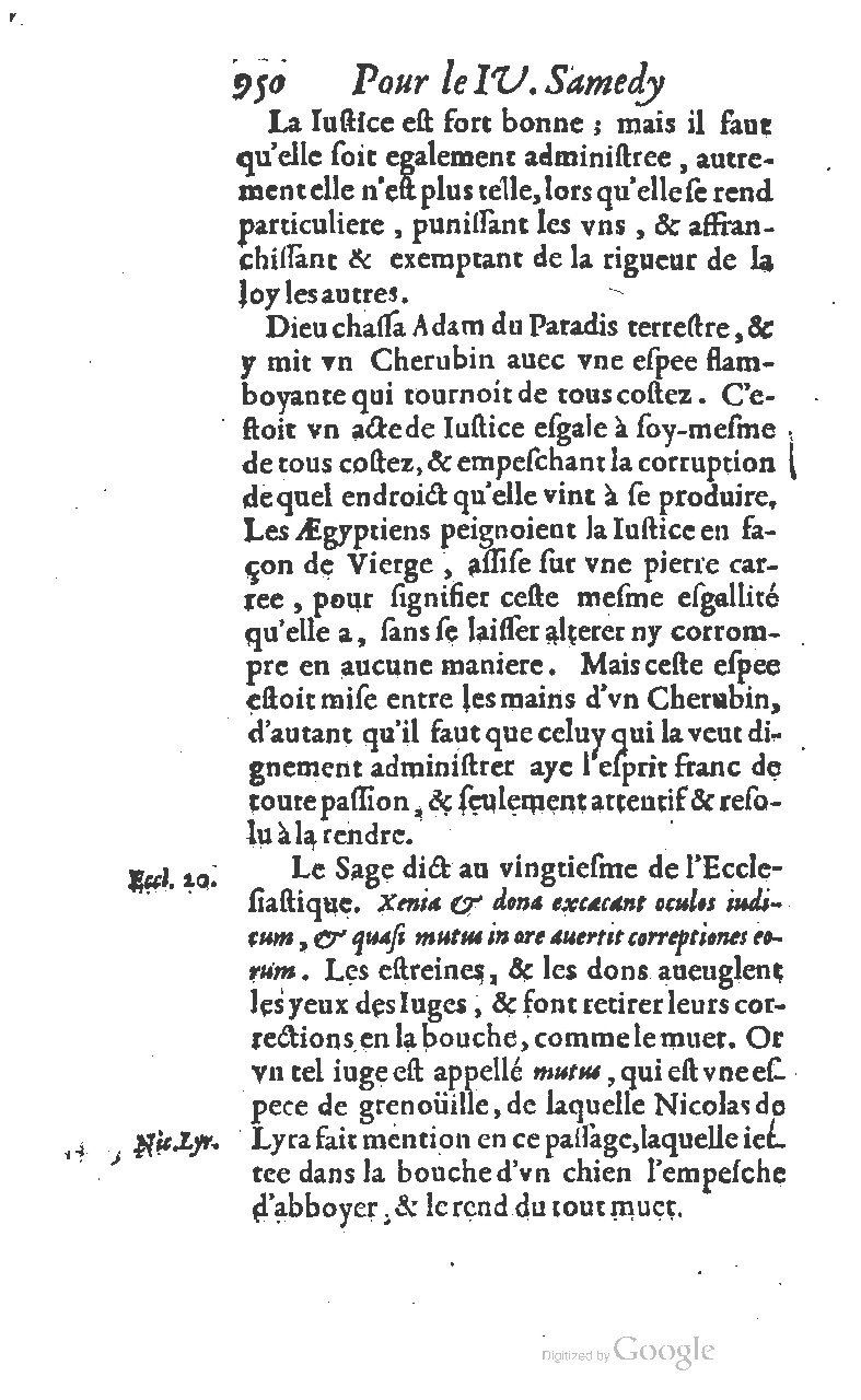 1607 - Nicolas Du Fossé - Trésor quadragésimal - T 01 - BM Lyon