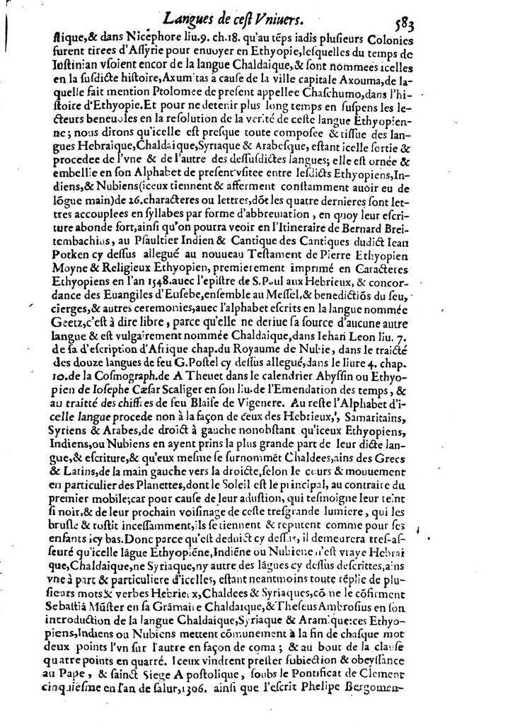 1613 - Matthieu Berjon - Trésor de l’histoire des langues de cet univers - BM Lyon