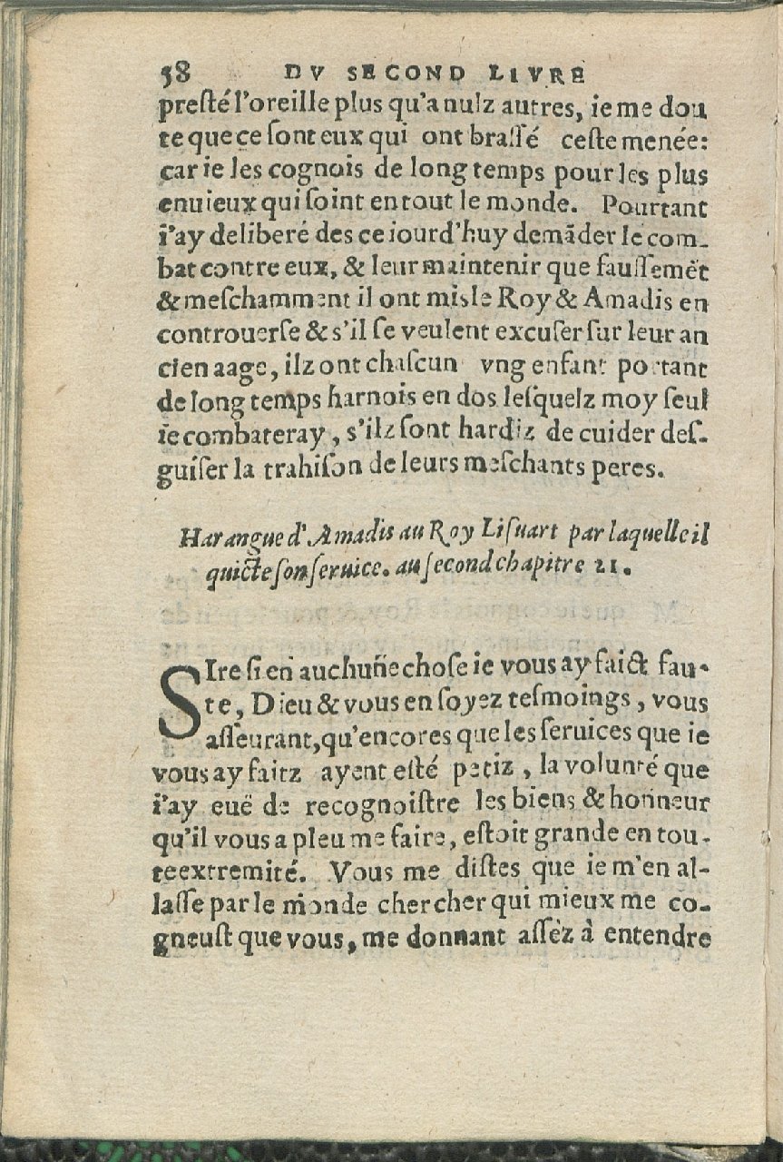 1559 - Pierre Regnard - Trésor des Amadis - Det KLG Copenhague