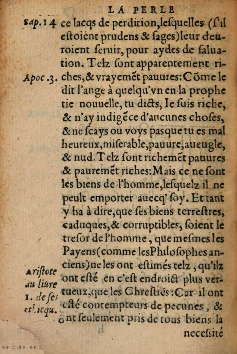 1548 - René Avril et Vivant Gaulterot - Perle précieuse évangélique et Trésor divin - BSB Munich