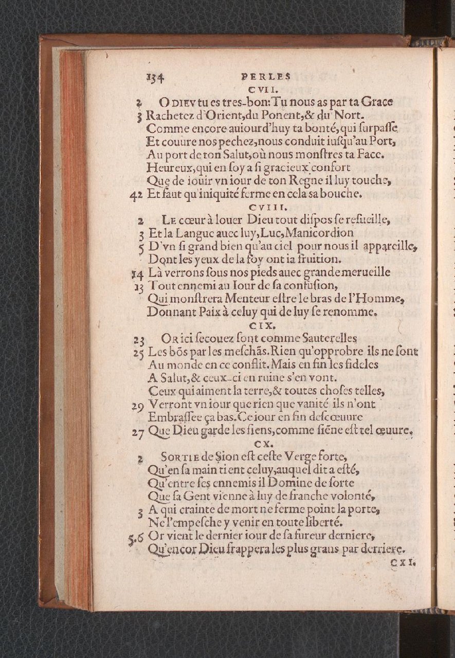 1577 - Jean de Laon - Trésor des 150 psaumes de David - Genève