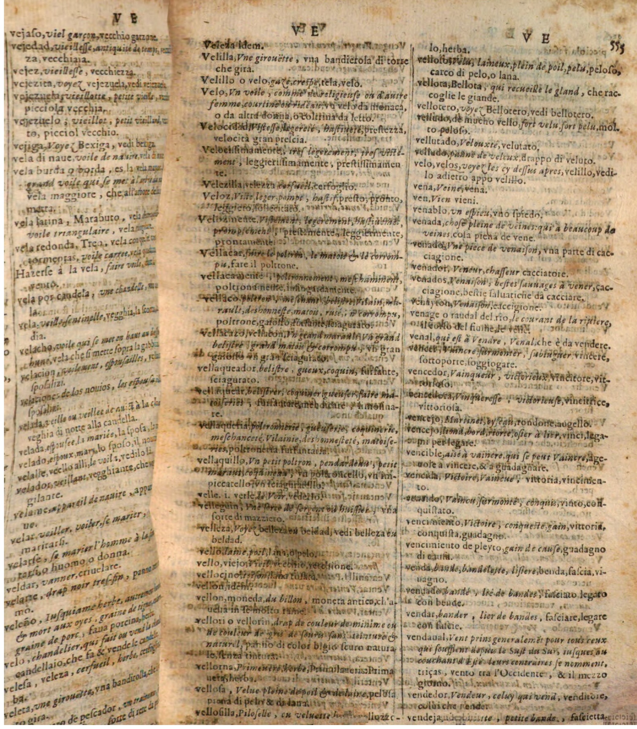 1644 - Jacques Crespin - Trésor des trois langues - Passau 1644 - Jacques Crespin - Trésor des trois langues - Passau