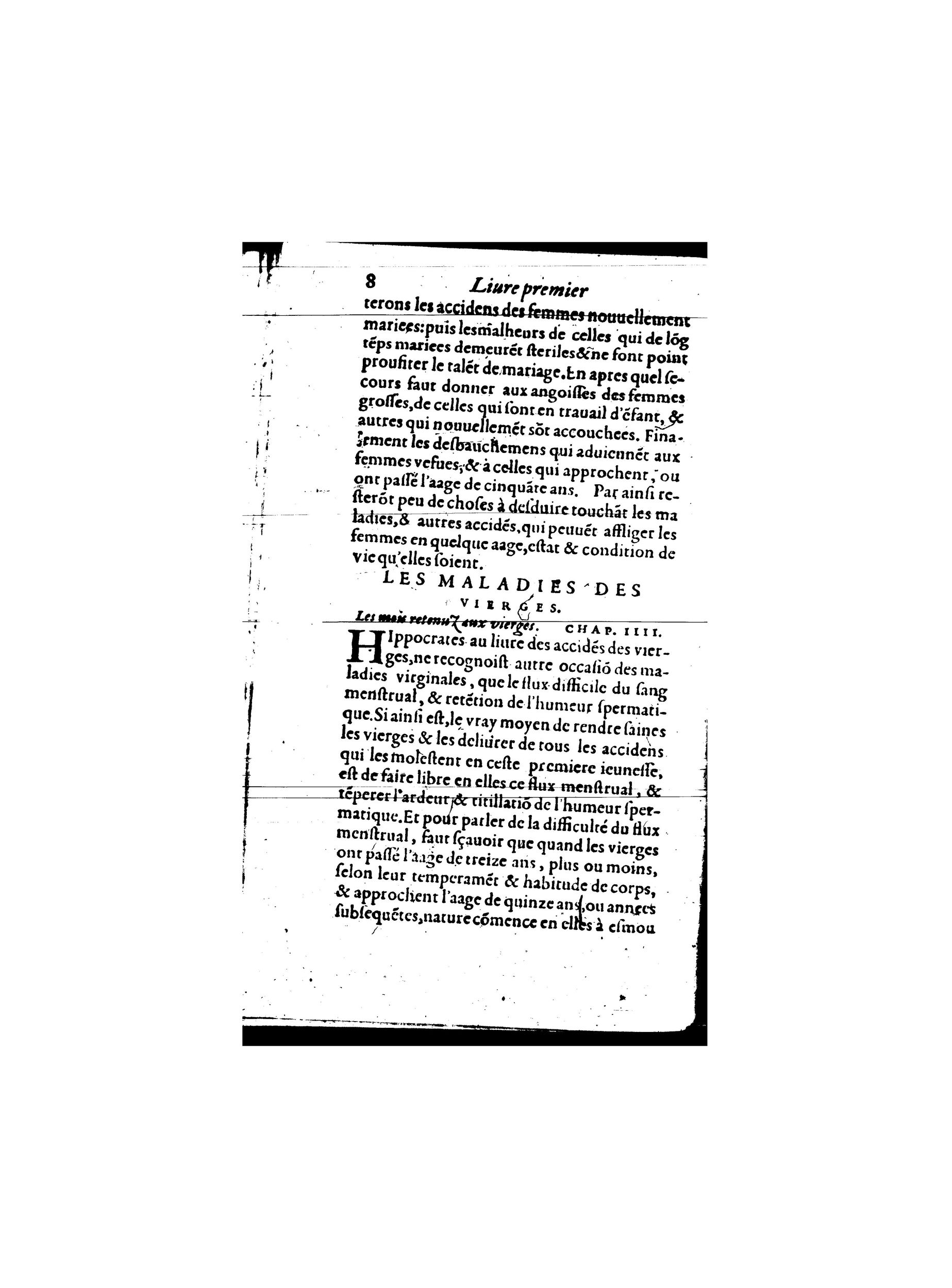1587 - Jacques du Puis - Trésor des remèdes secrets pour les maladies des femmes - BnF