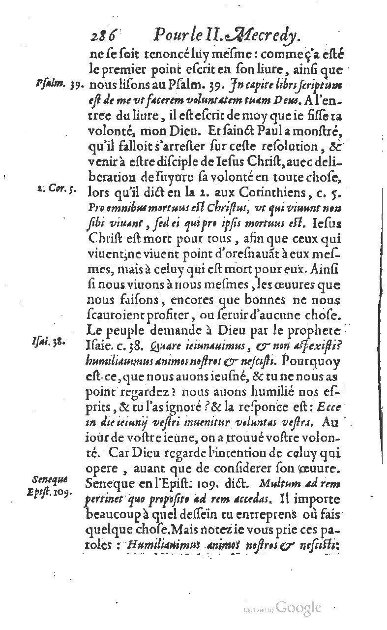 1607 - Nicolas Du Fossé - Trésor quadragésimal - T 01 - BM Lyon