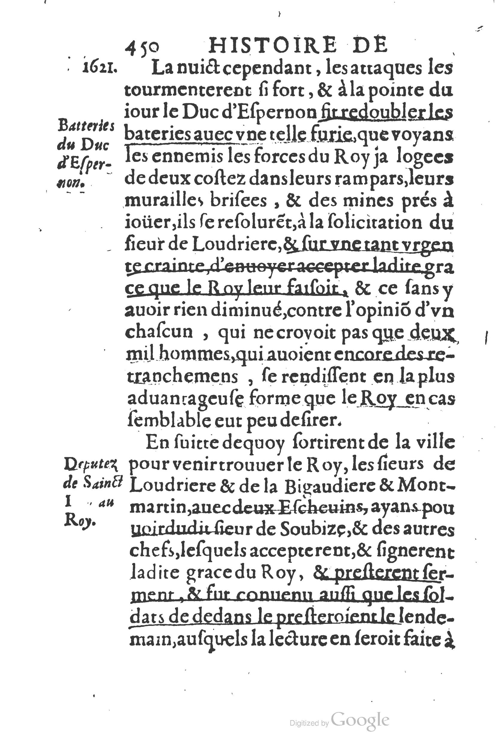 1626 - Joseph Bouillerot - Trésor de l’histoire générale de notre temps - BSB Munich