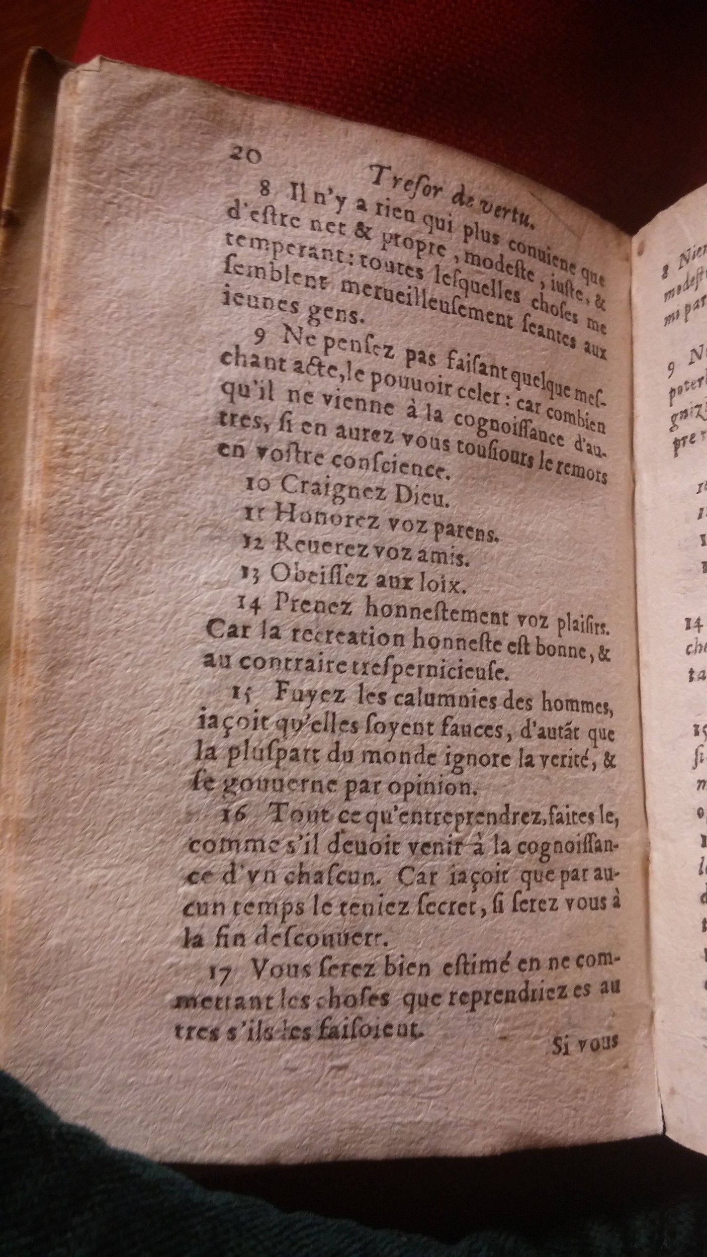 1583 - Benoît Rigaud - Trésor de vertu - BnF