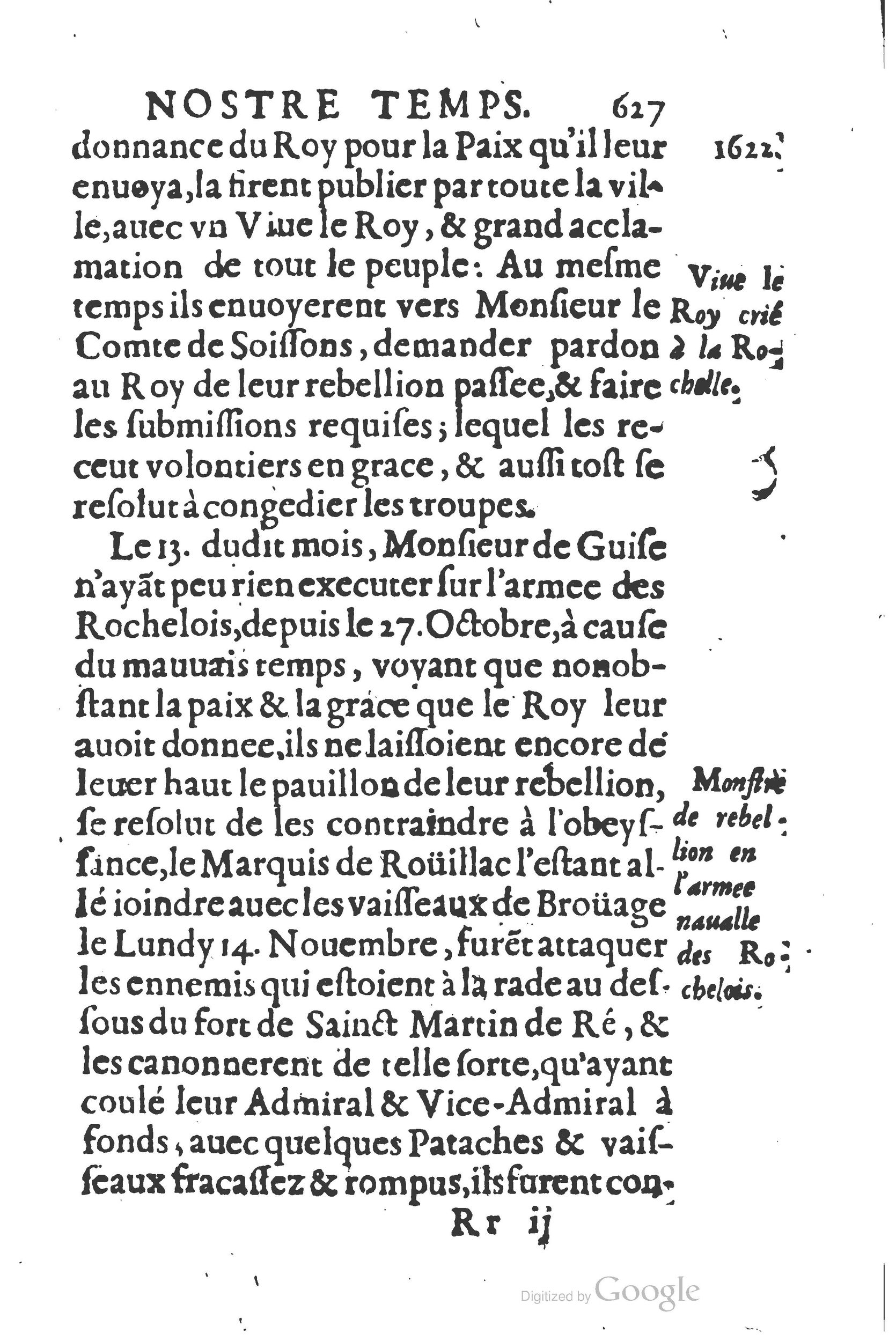 1626 - Joseph Bouillerot - Trésor de l’histoire générale de notre temps - BSB Munich