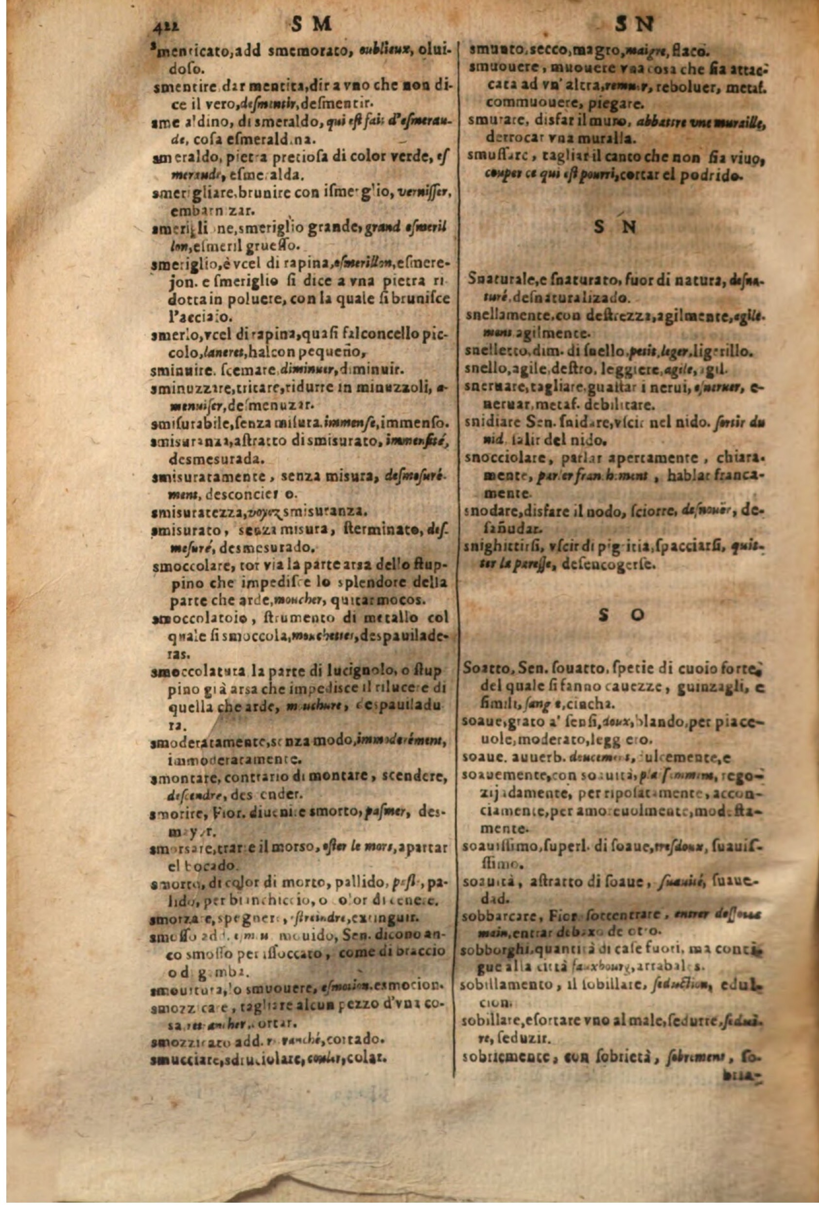 1637 - Jacques Crespin - Trésor des trois langues (Trois parties) - BSB Munich