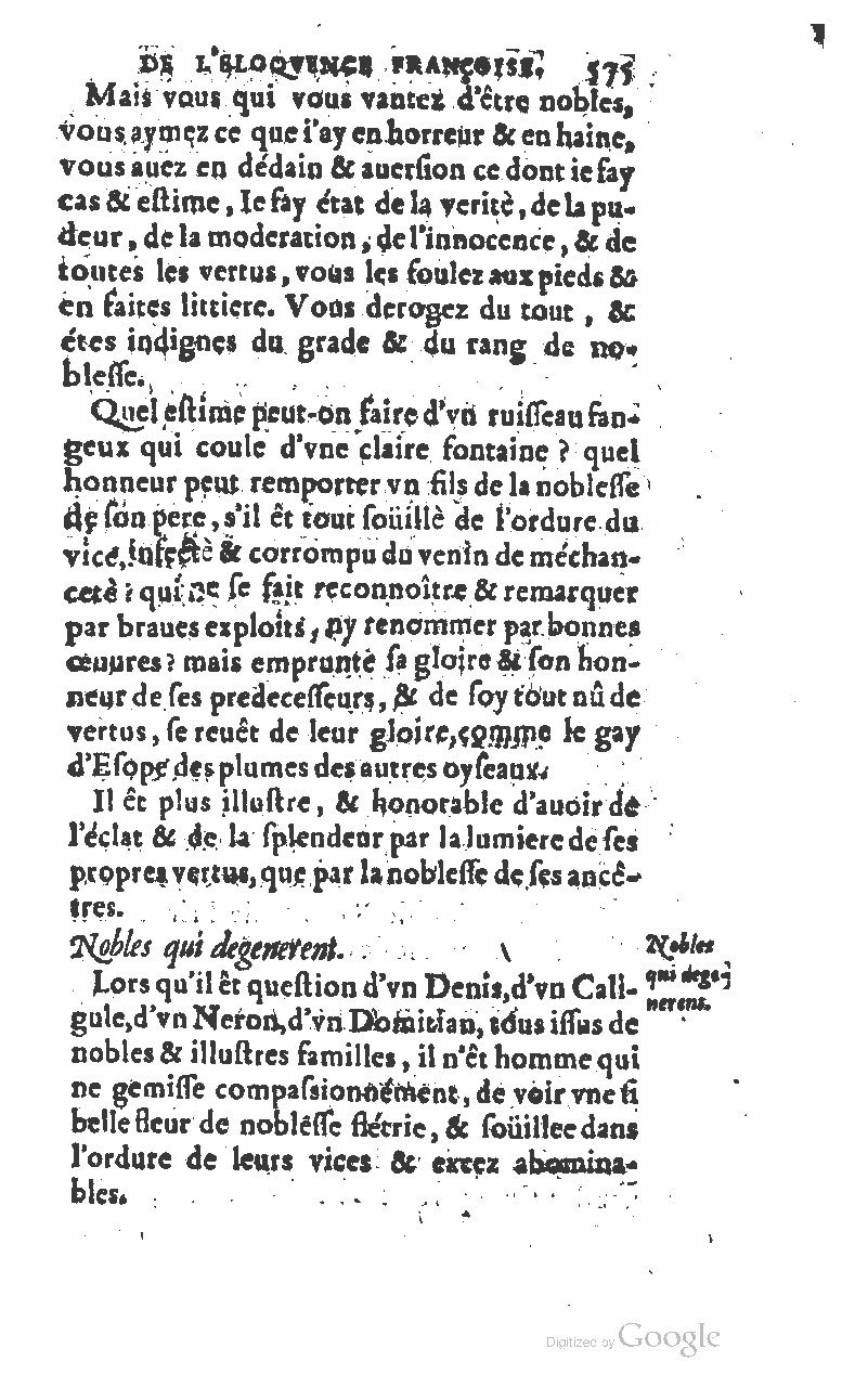 1610 - Louis Coste - Trésor de l’éloquence française (Seconde partie) - BM Lyon