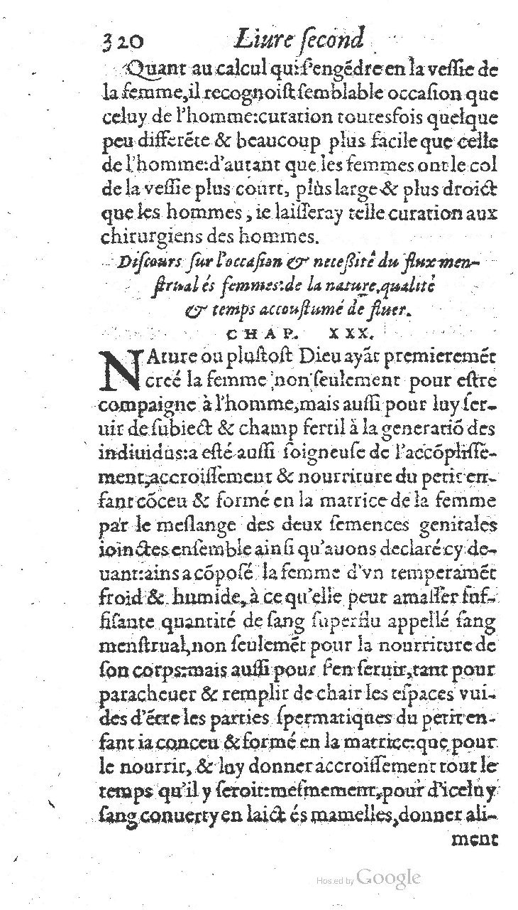 1585 - Jacques du Puis - Trésor des remèdes secrets pour les maladies des femmes - BnF