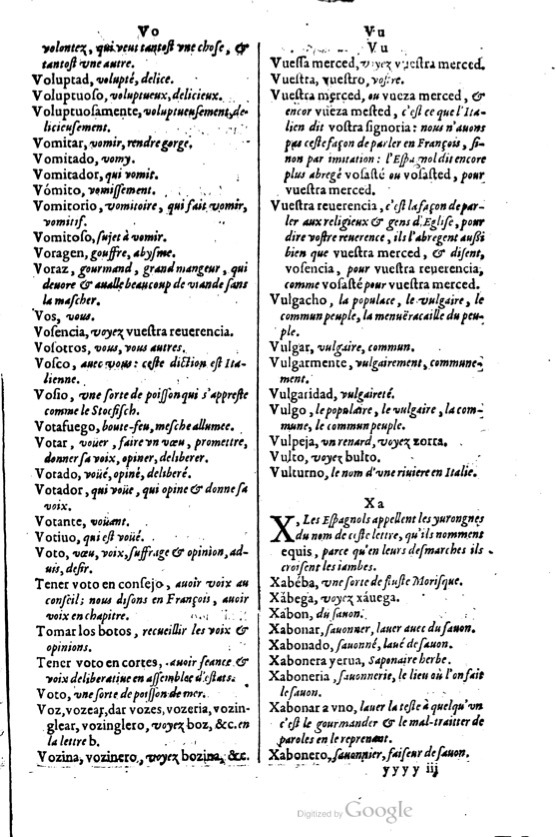 1621 - Adrian Tiffaine - Trésor des deux langues espagnole et française - BM Lyon