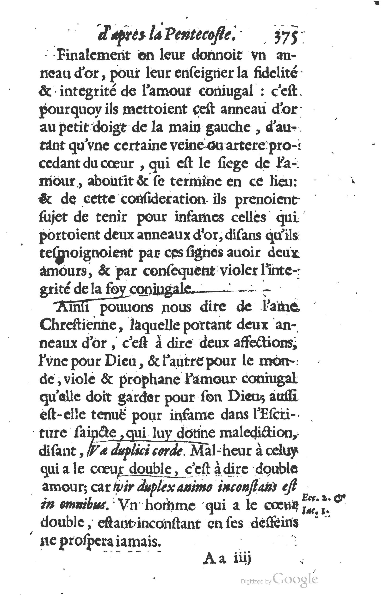1629 - Manassés de Préaulx - Sermons ou Trésors de la piété chrétienne - BM Lyon