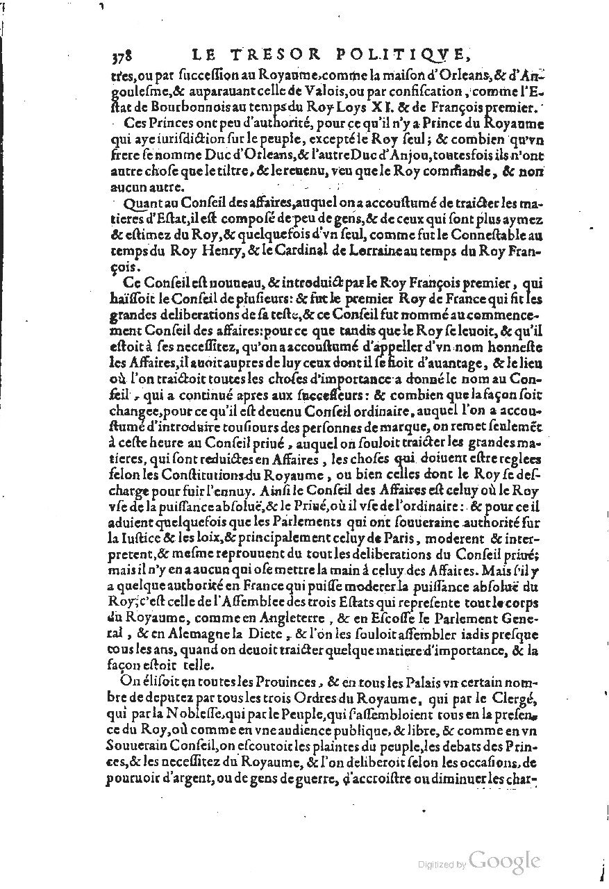 1611 - Pierre Chevalier - Trésor politique - UGent