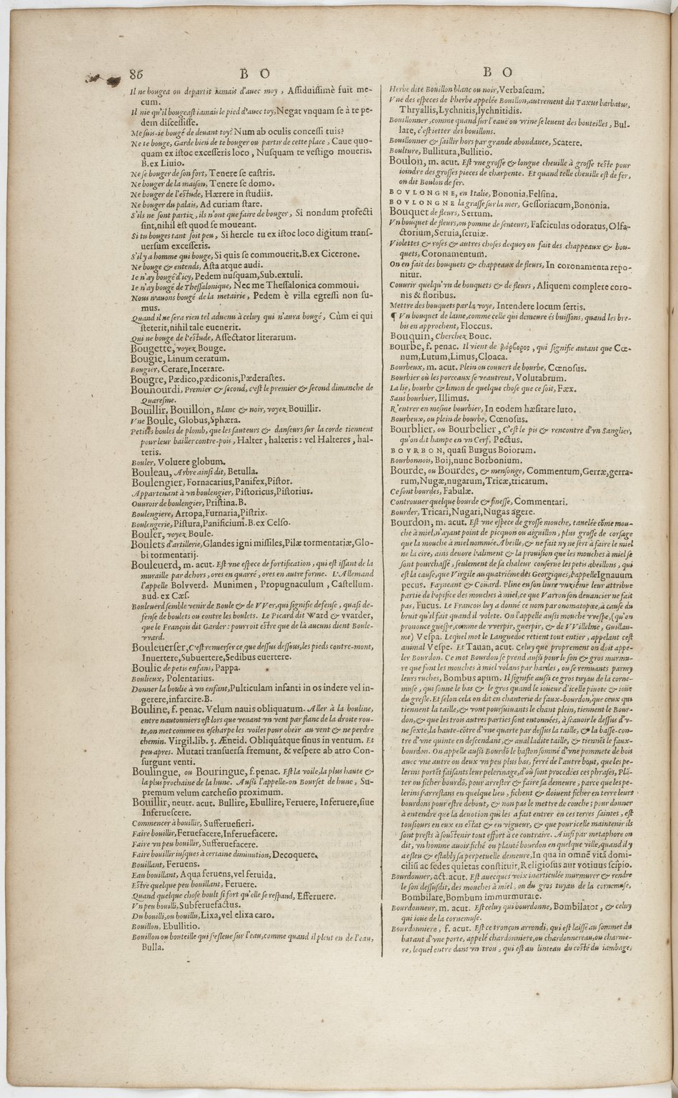 1606 - David Douceur - Trésor de la langue française - BnF 1606 - David Douceur - Trésor de la langue française - BnF