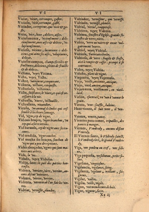 1607 - Marc Orry - Trésor des deux langues espagnole et française (Première et Seconde parties) - ÖNB Wien