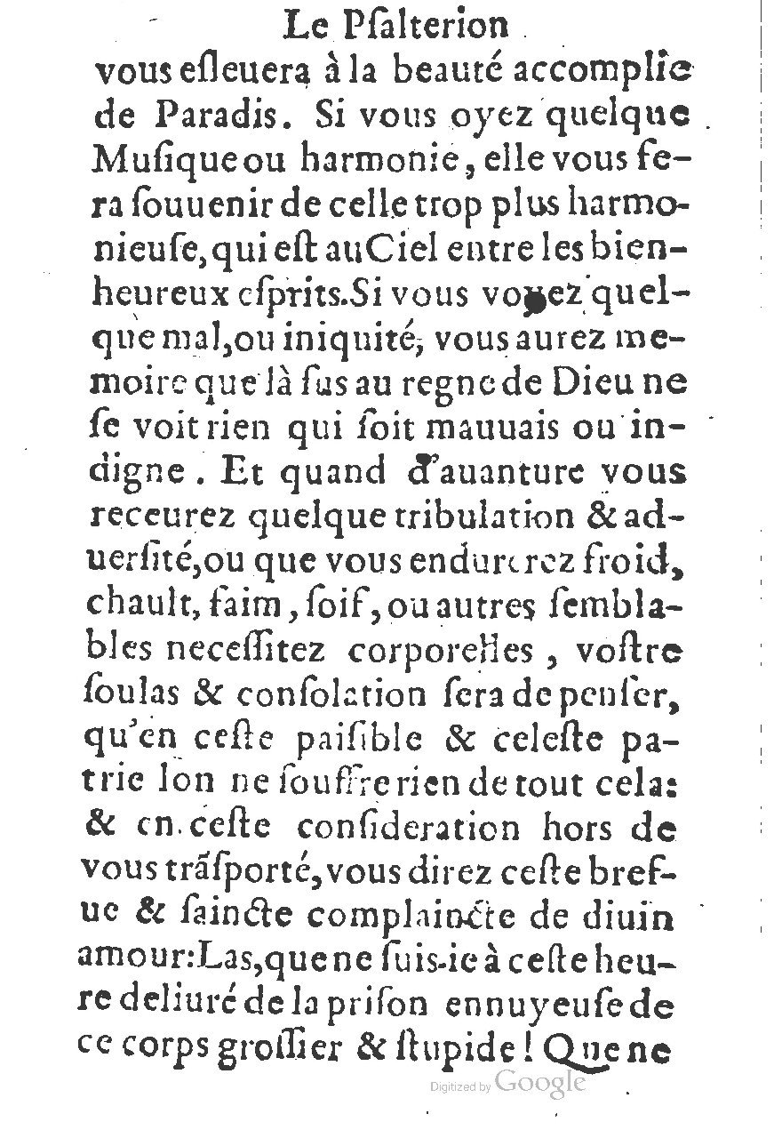 1578 - Guillaume Chaudière - Trésor de dévotion traitant de plusieurs belles vertus - BM Lyon