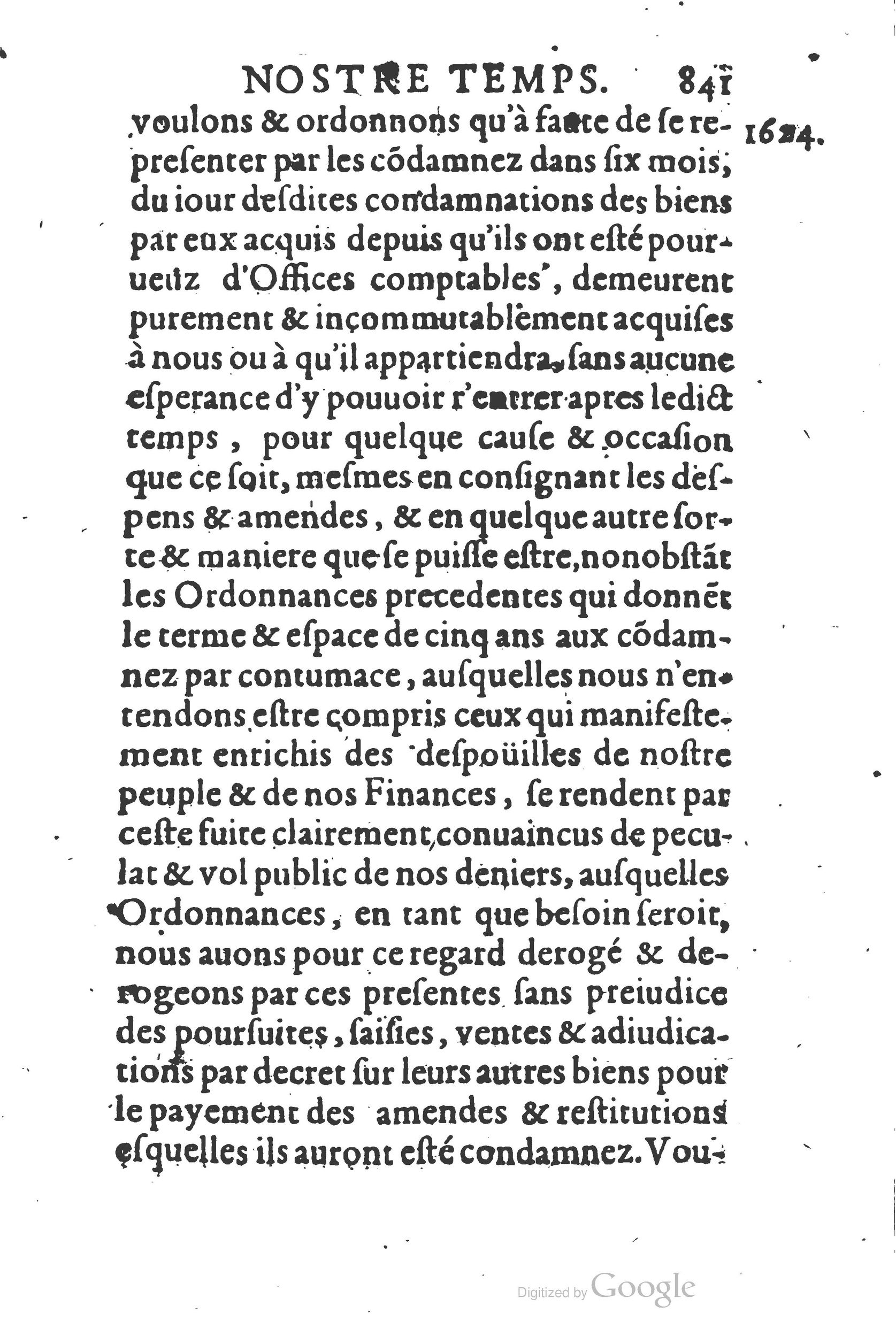 1626 - Joseph Bouillerot - Trésor de l’histoire générale de notre temps - BSB Munich