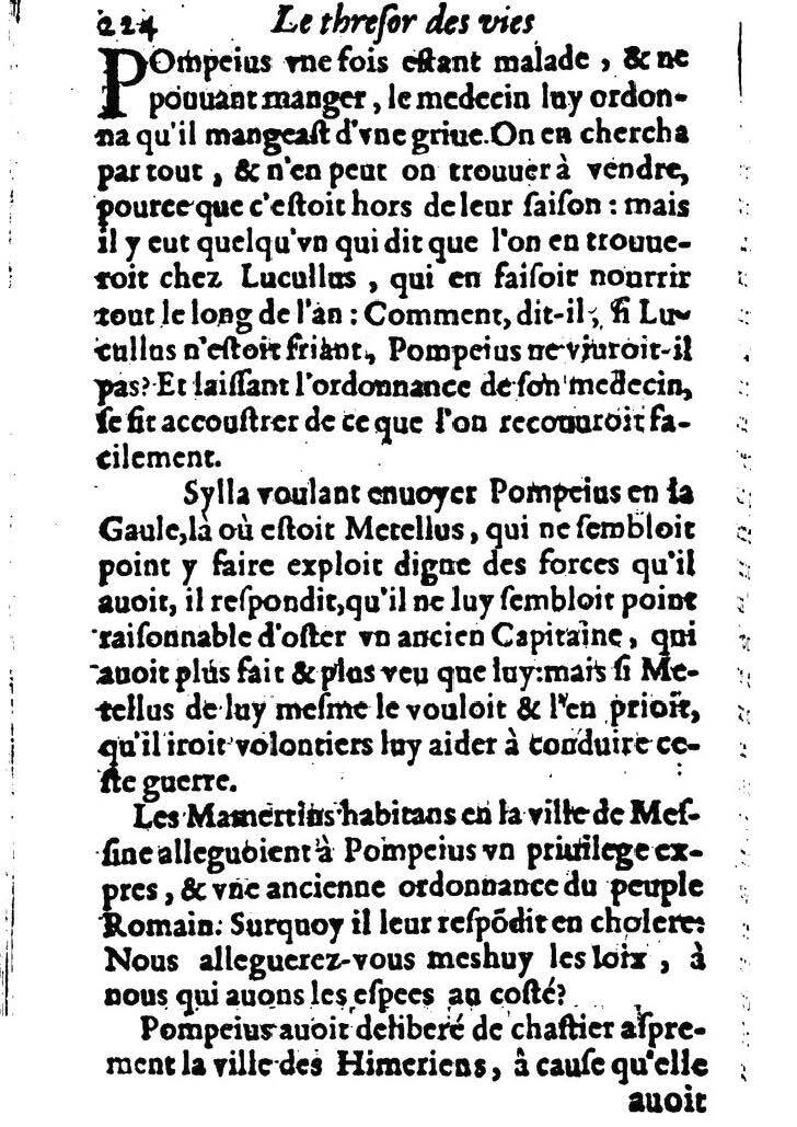1611 - Pierre Rigaud - Trésor des vies de Plutarque - BM Lyon