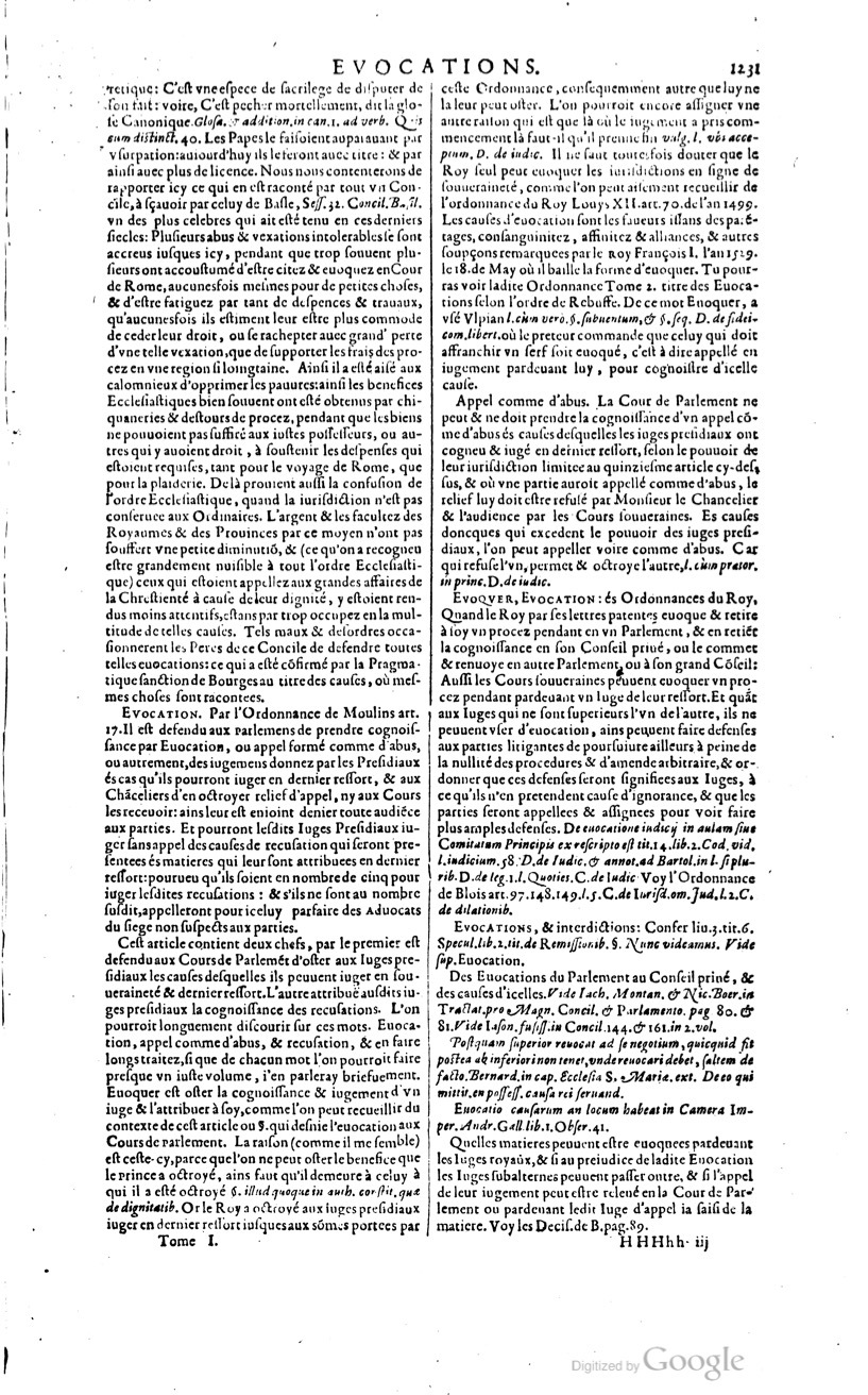 1629 - Veuve Nicolas Buon - Trésor du droit français (29620 T. 1) - BM Lyon