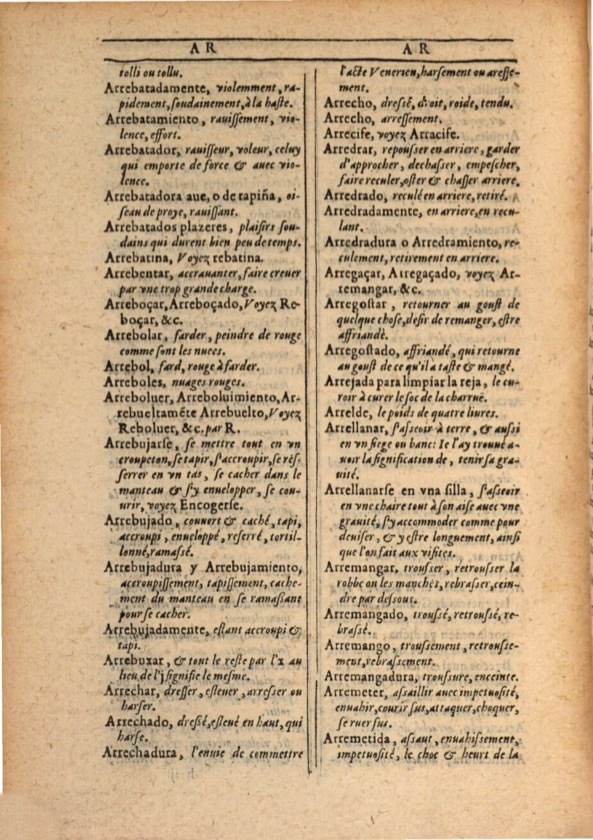 1607 - Marc Orry - Trésor des deux langues espagnole et française (Première et Seconde parties) - ÖNB Wien