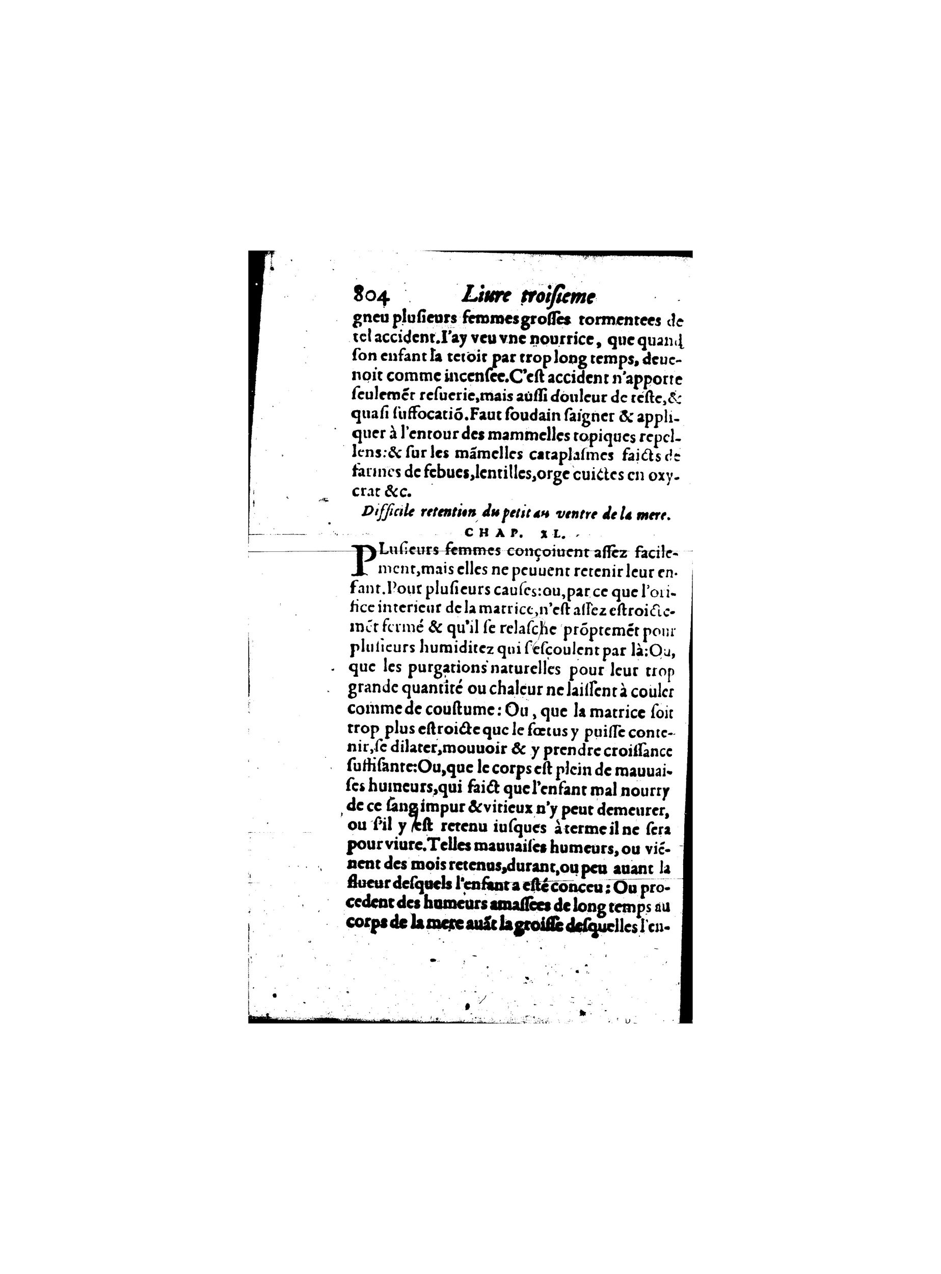 1587 - Jacques du Puis - Trésor des remèdes secrets pour les maladies des femmes - BnF