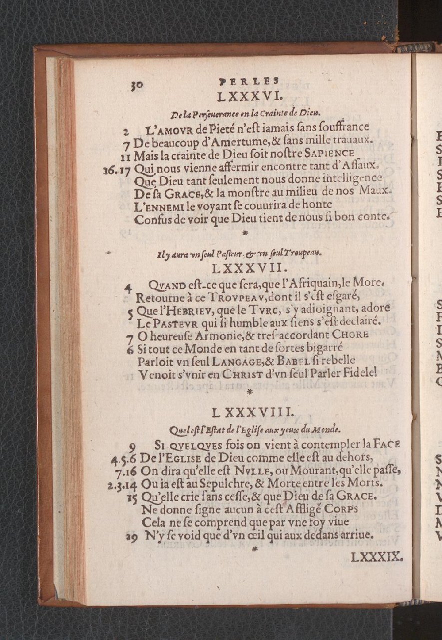 1577 - Jean de Laon - Trésor des 150 psaumes de David - Genève
