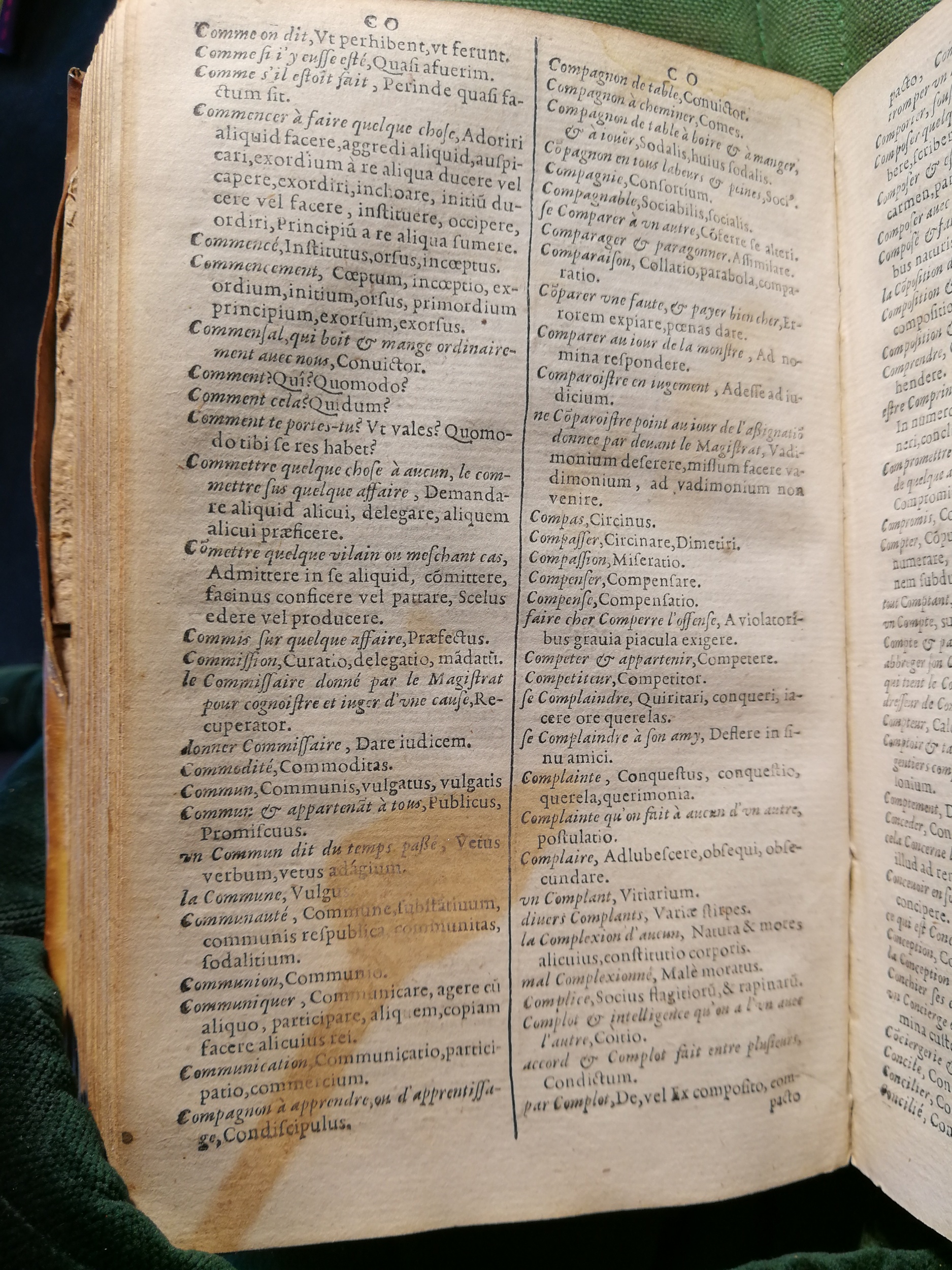 1597 - Martin le Mégissier - Trésor des mots et traits français - BnF