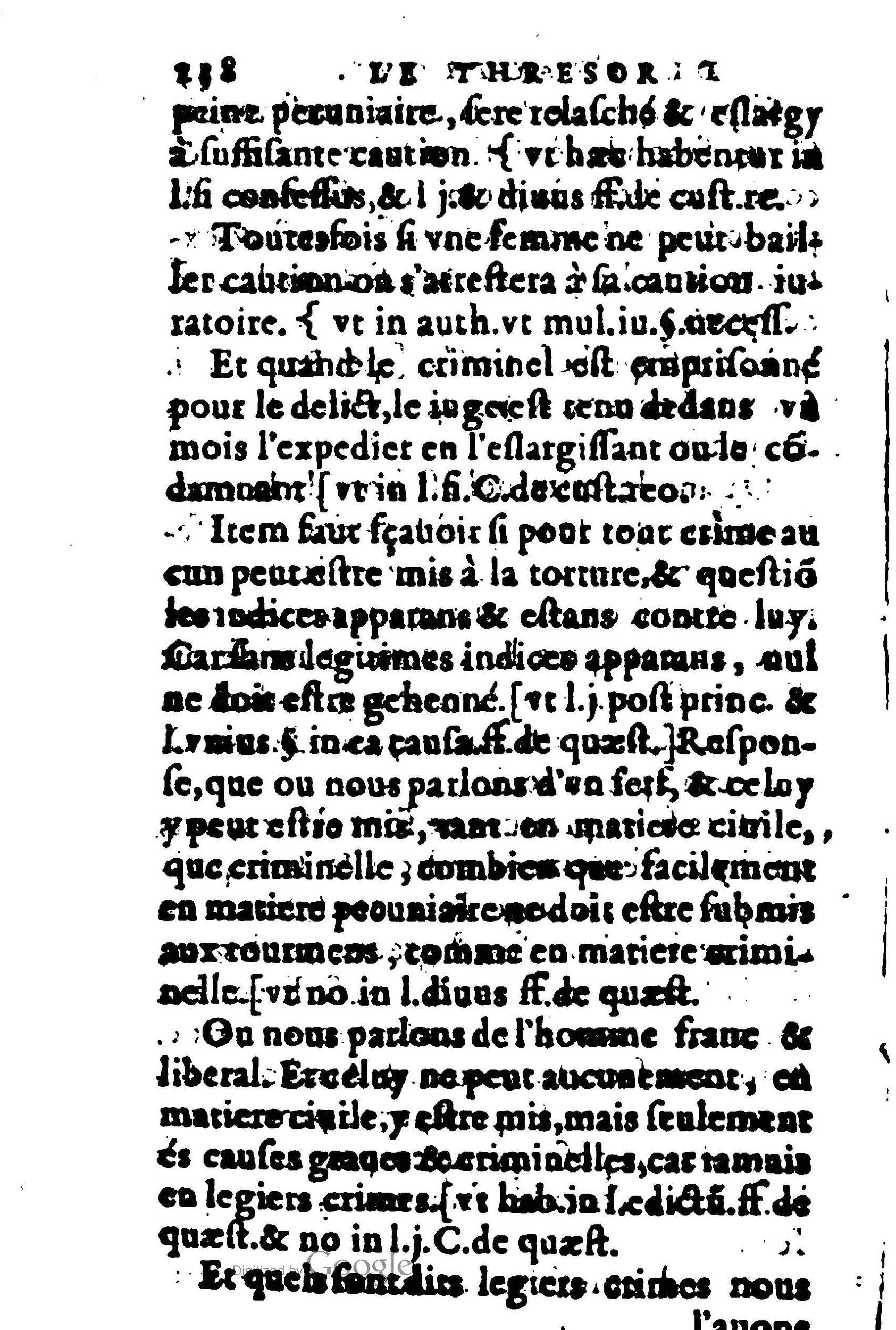 1605 - Pierre Rigaud - Trésor de pratique pour les juges - BM Lyon
