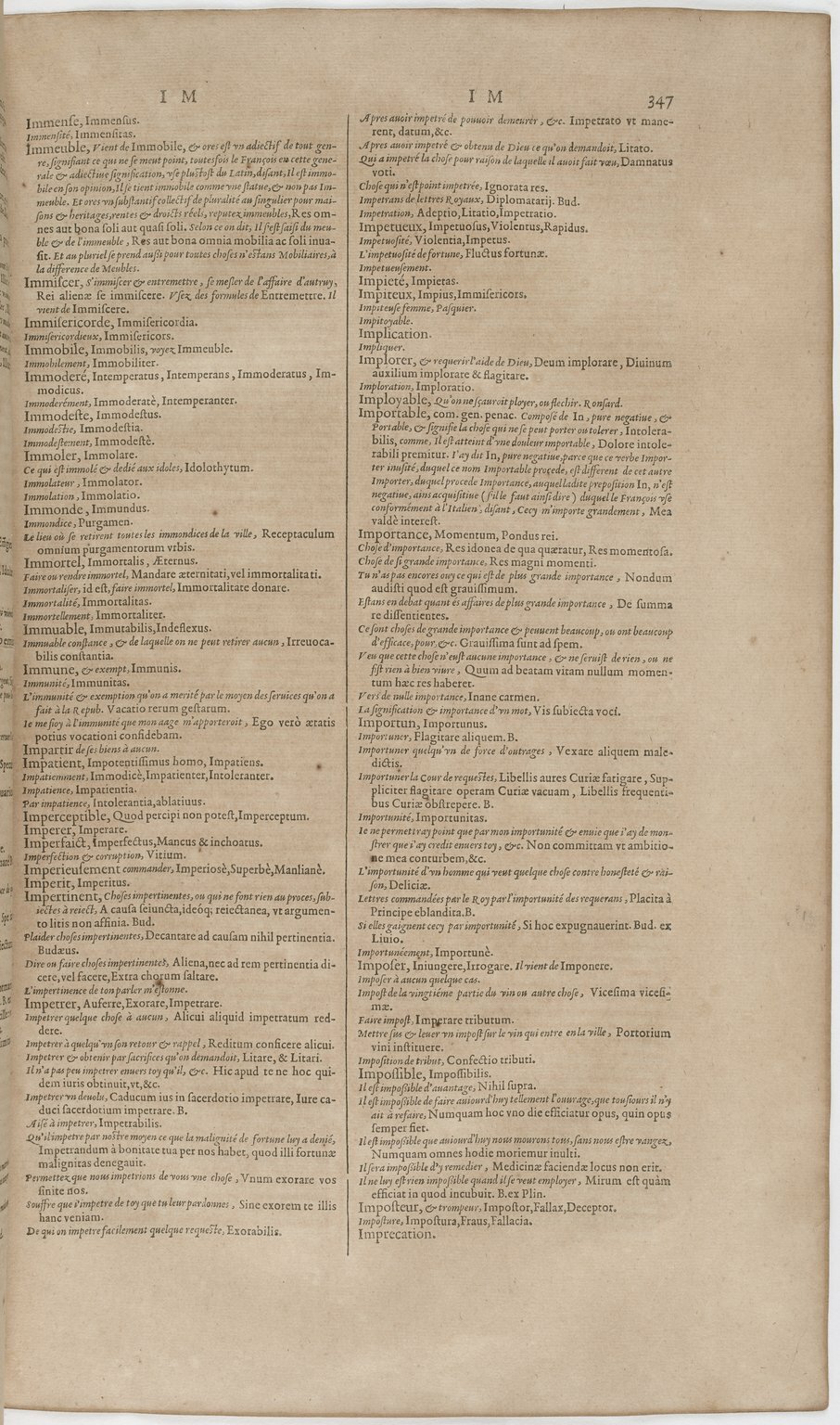 1606 - David Douceur - Trésor de la langue française - BnF