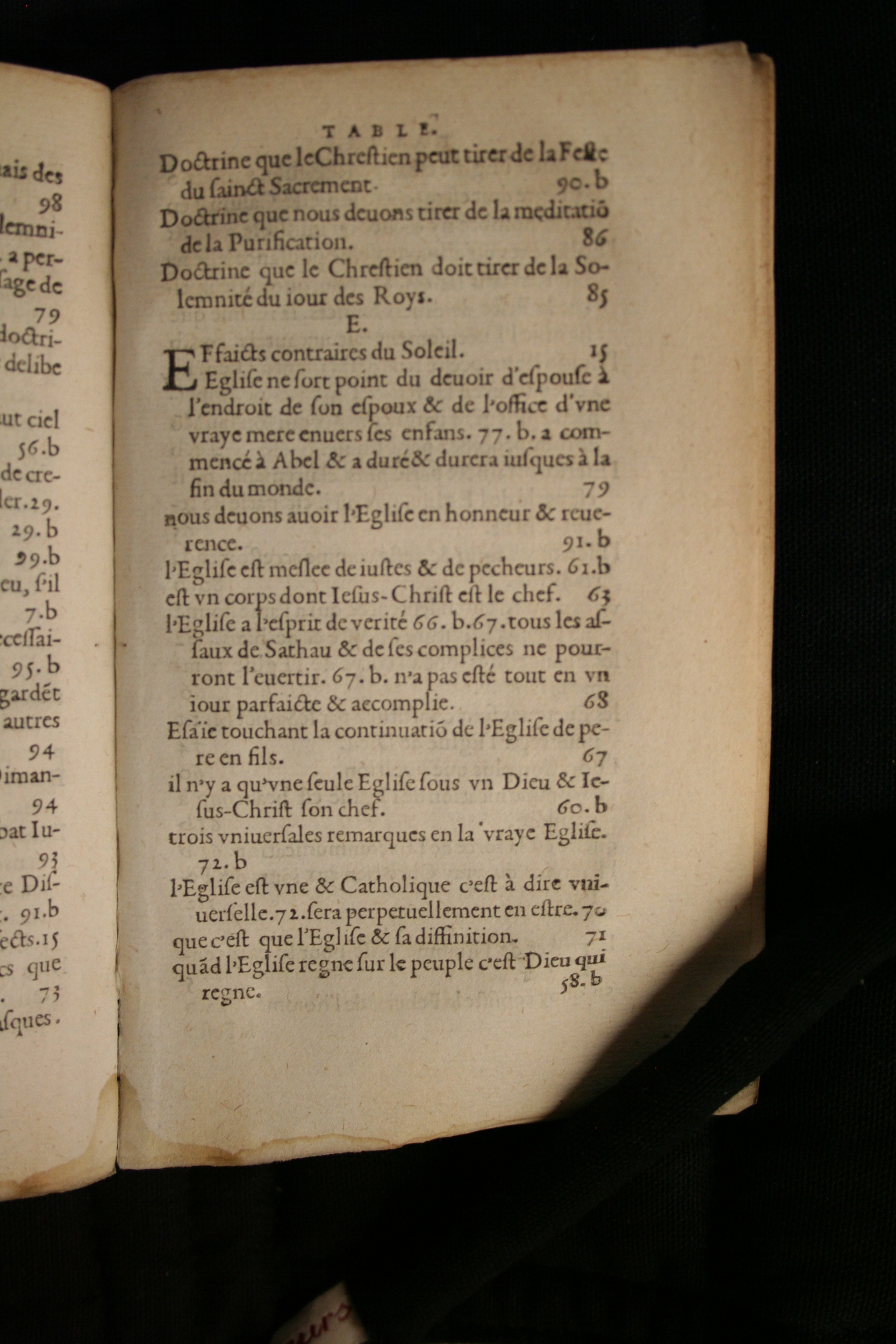1586 - Jean Parant - Trésor de l’Église catholique et de vérité - BM Bordeaux 1586 - Jean Parant - Trésor de l’Église catholique et de vérité - BM Bordeaux