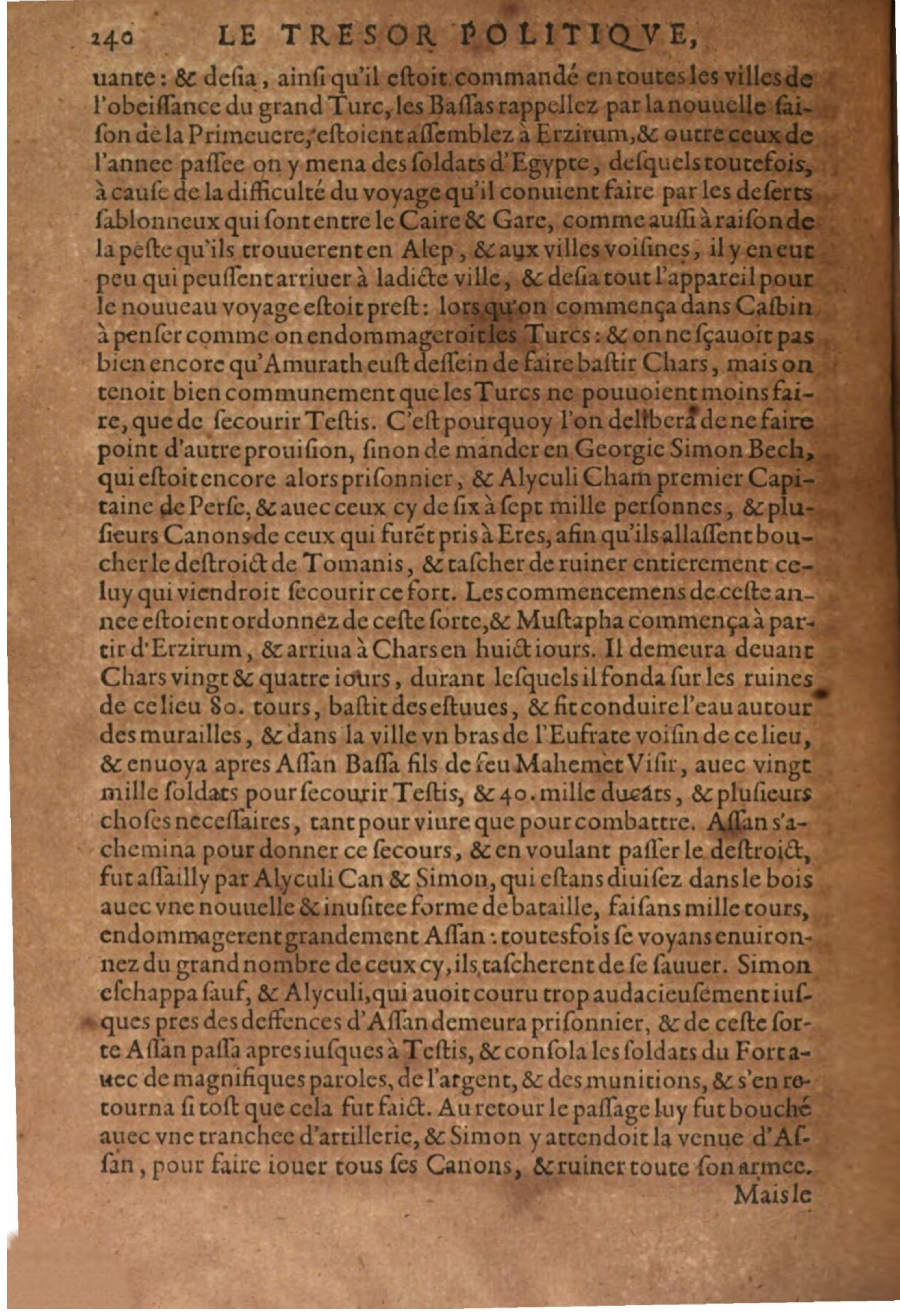 1608 - Pierre Chevalier - Trésor politique - BSB Munich