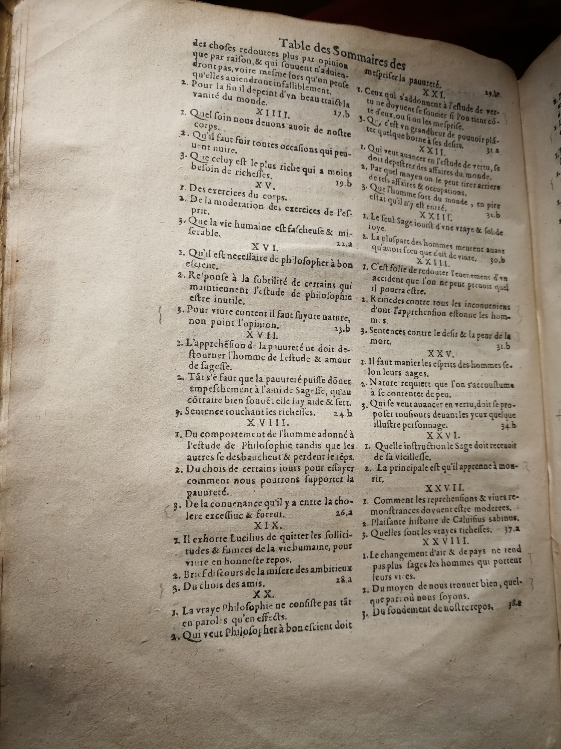 1590 (= 1595) - Jean Houzé - Œuvres morales et mêlées de Sénèque, Trésor de philosophie morale - T. 2 - BnF