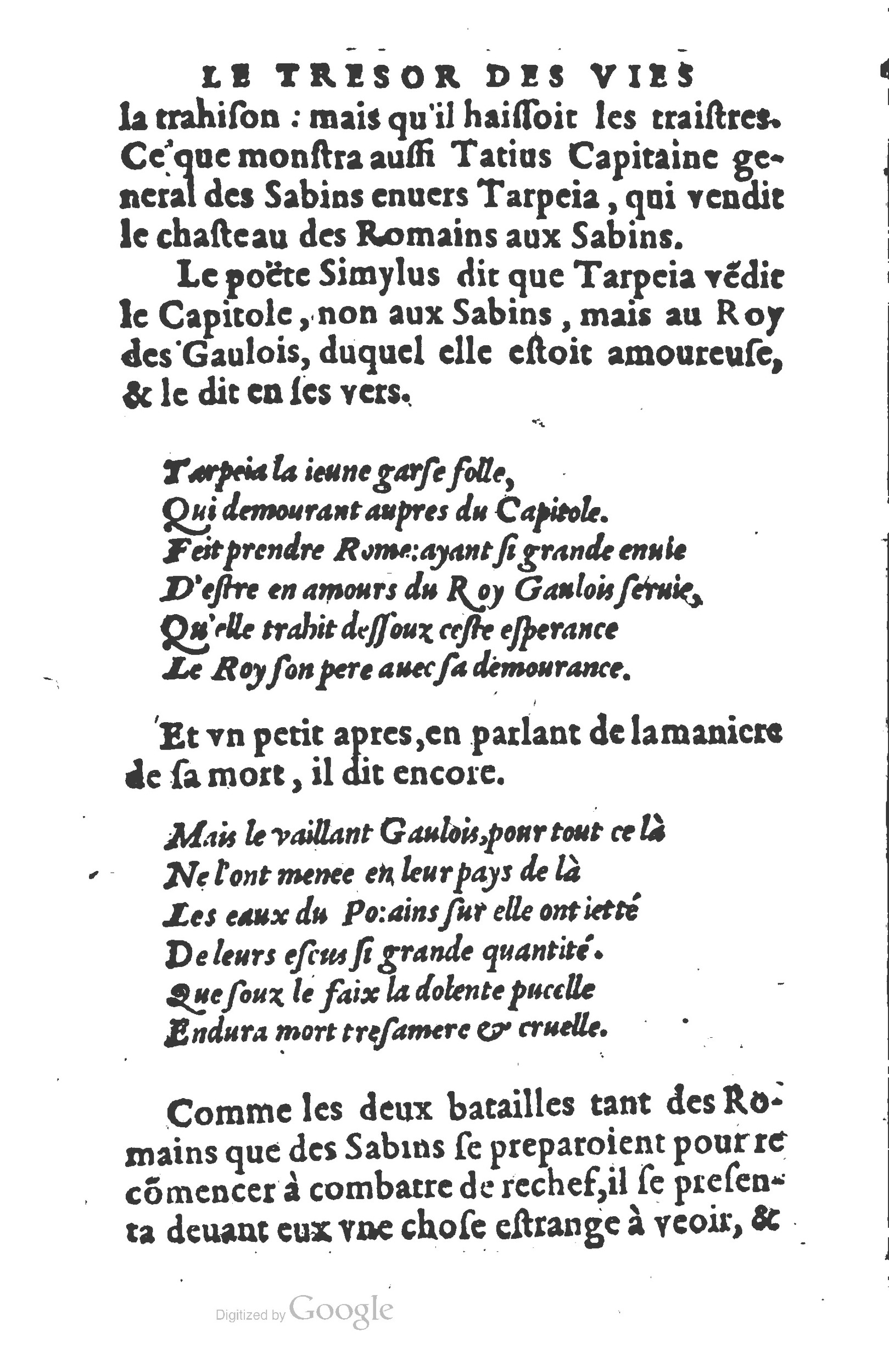 1577 - Claude Micard - Trésor des vies de Plutarque - BSB Munich 1577 - Claude Micard - Trésor des vies de Plutarque - BSB Munich