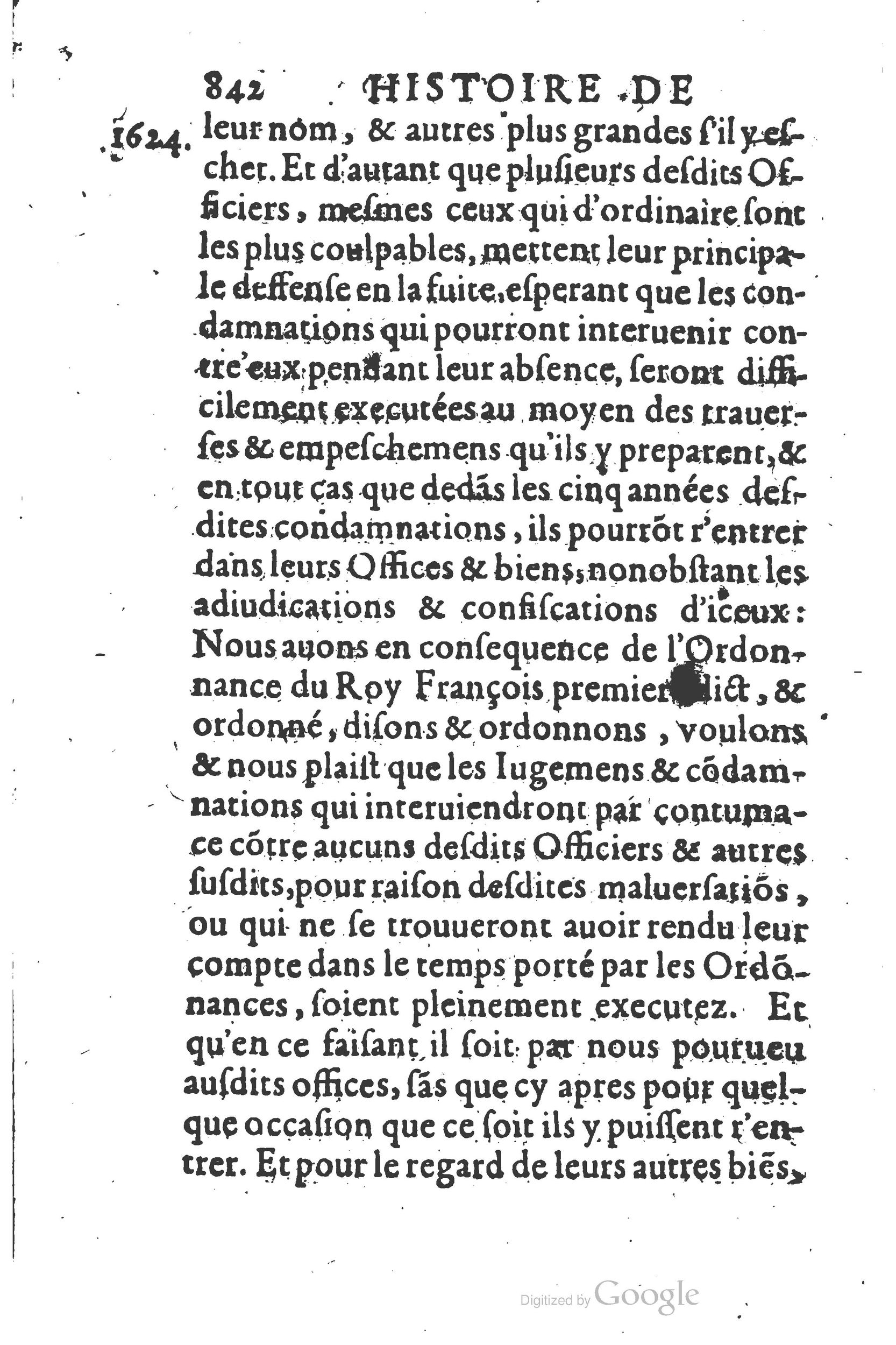 1626 - Joseph Bouillerot - Trésor de l’histoire générale de notre temps - BSB Munich