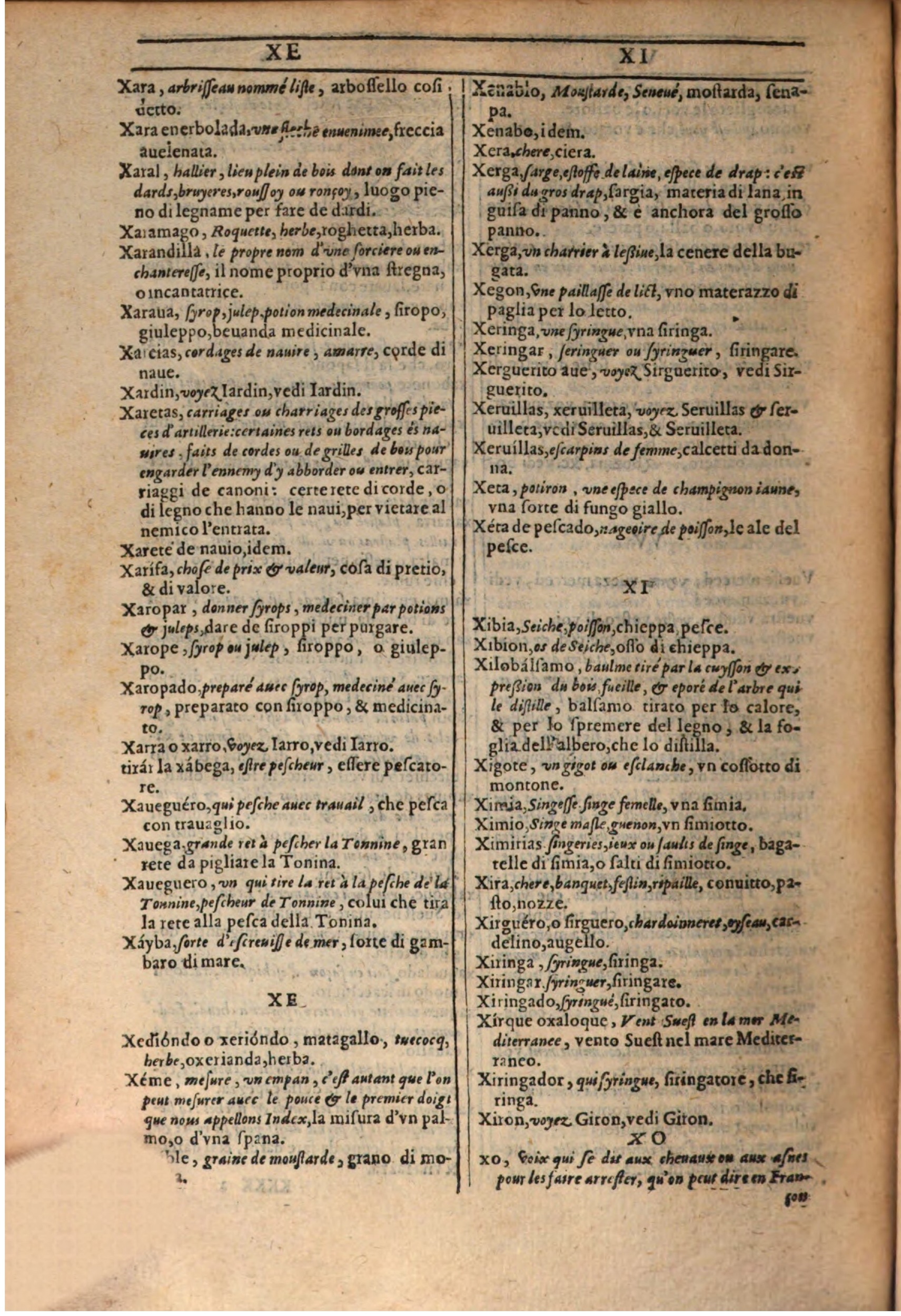 1609 - Philippe Albert et Alexandre Pernet - Trésor des trois langues française, italienne et espagnole (Première partie) - BSB Munich 1609 - Philippe Albert et Alexandre Pernet - Trésor des trois langues française, italienne et espagnole (Première partie) - BSB Munich