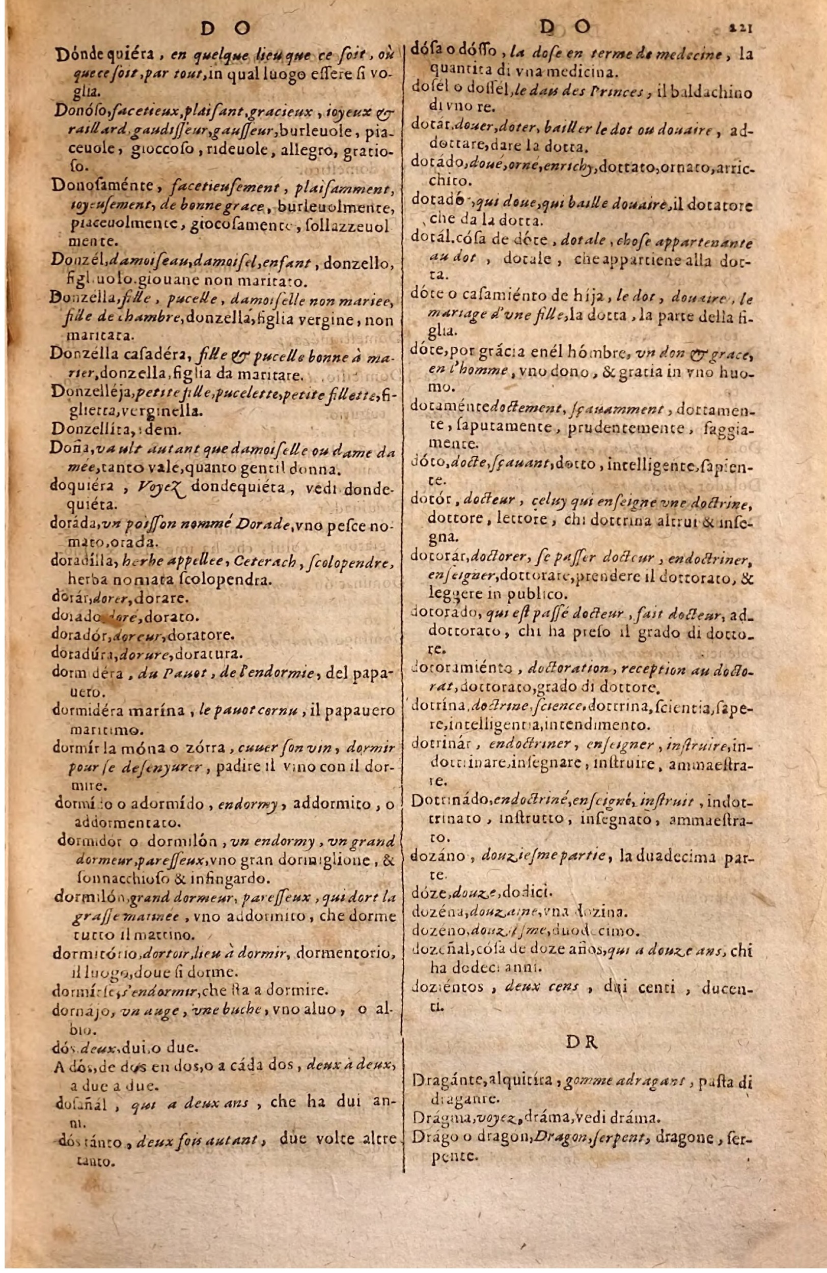 1627 - Jacques Crespin - Trésor des trois langues - Regensburg