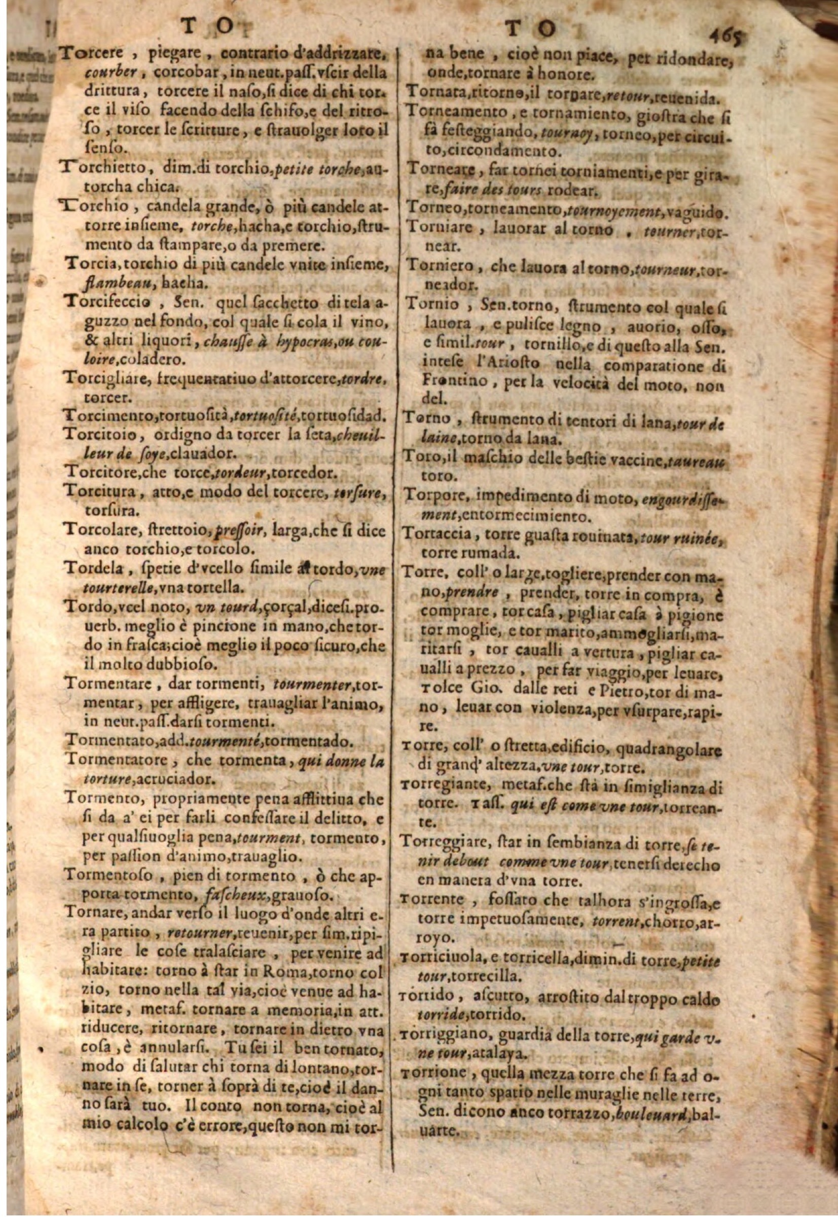 1644 - Jacques Crespin - Trésor des trois langues - Passau 1644 - Jacques Crespin - Trésor des trois langues - Passau